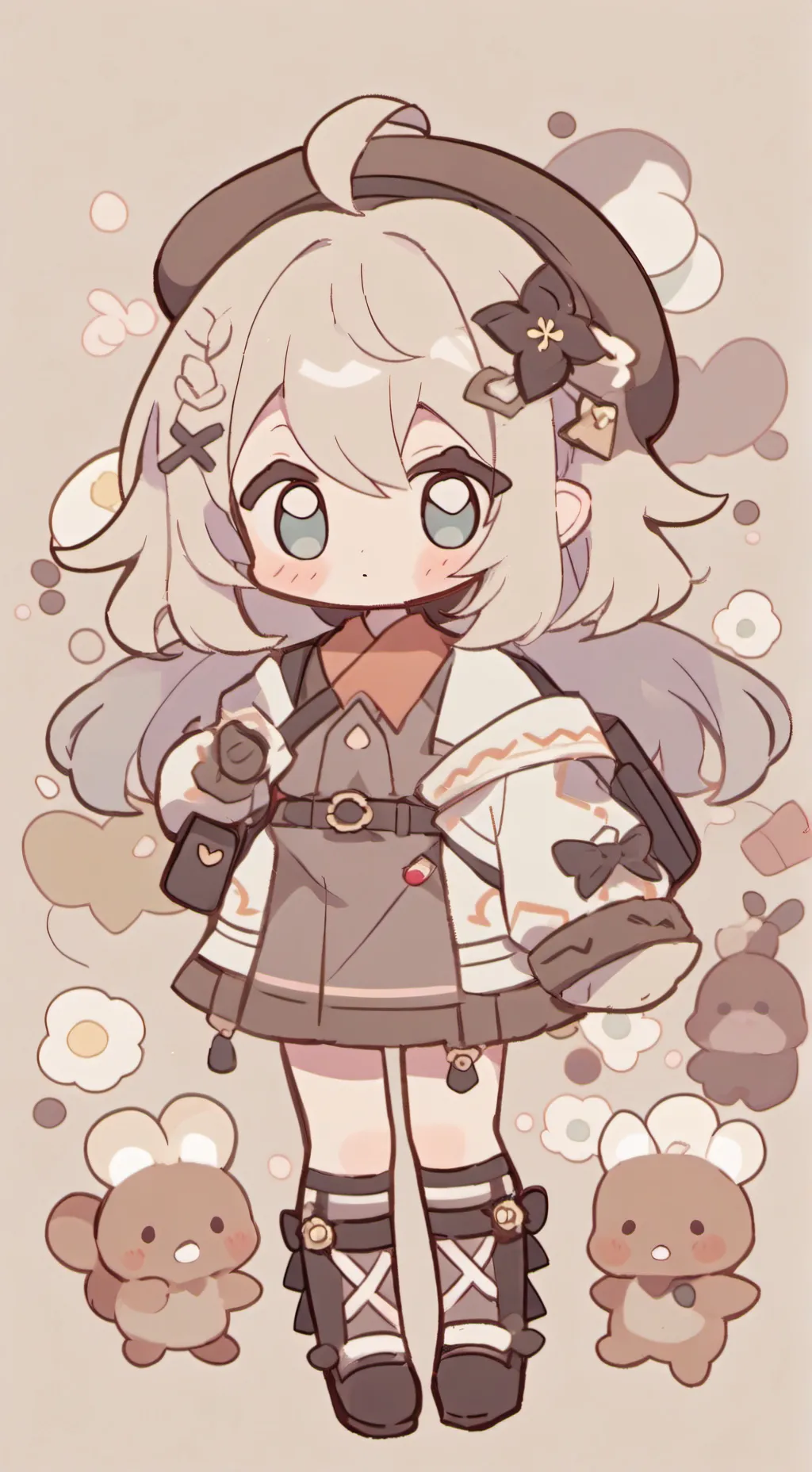 ai character: Reschool Alternate background