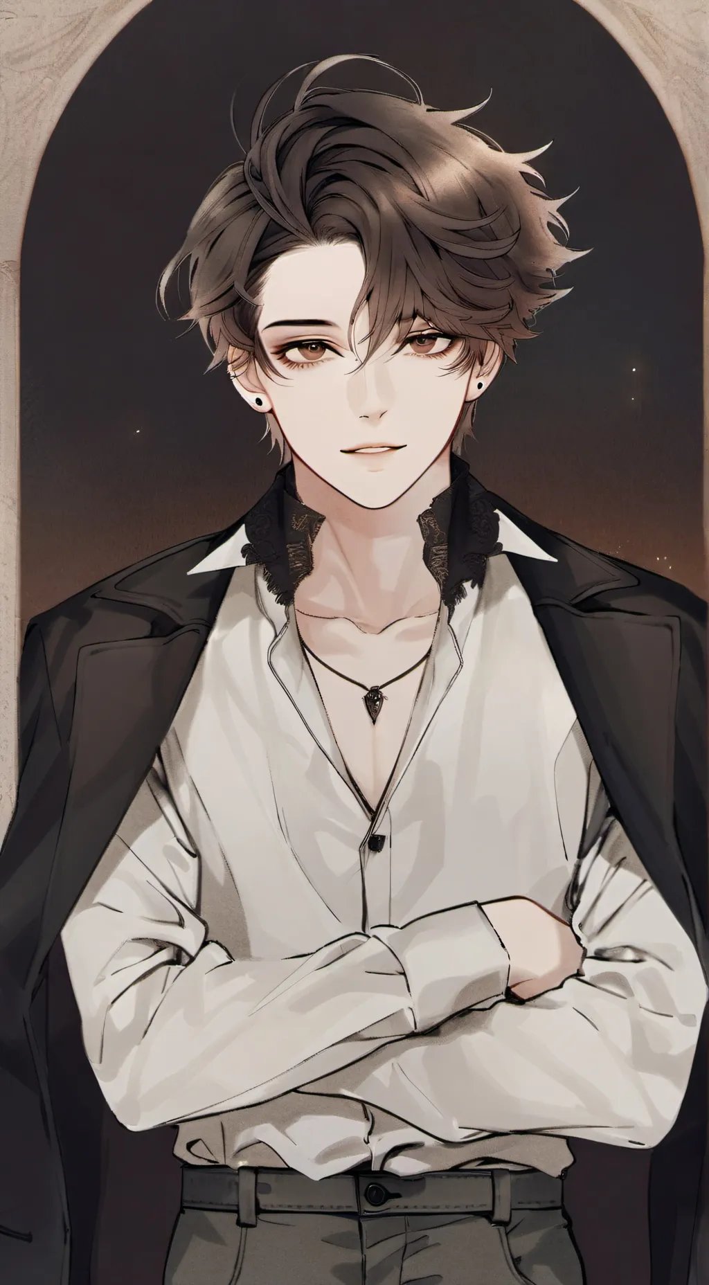 ai character: Lay background