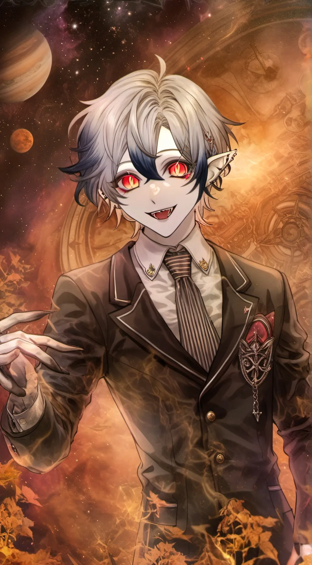 ai character: Jupiter background