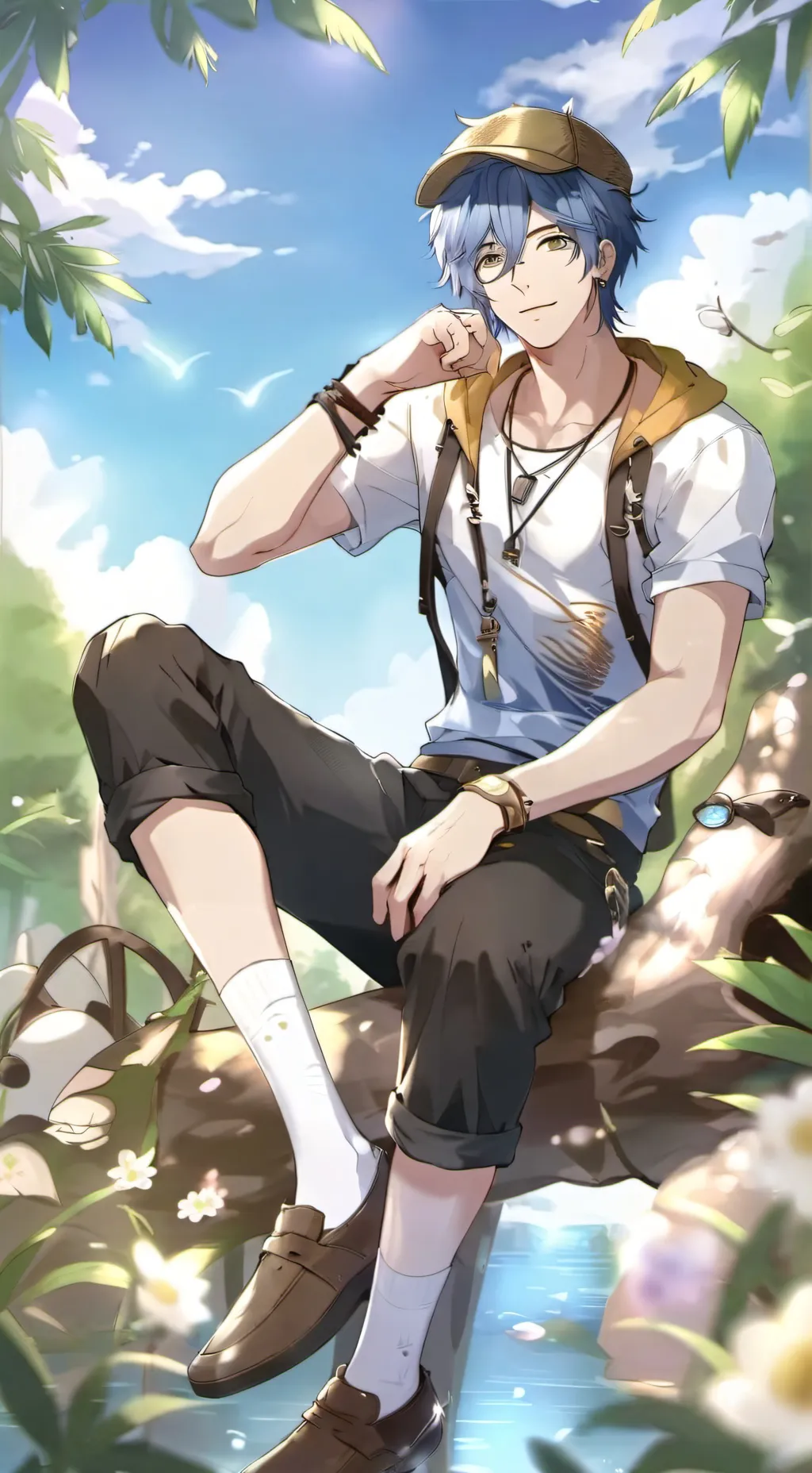 ai character: Liam background