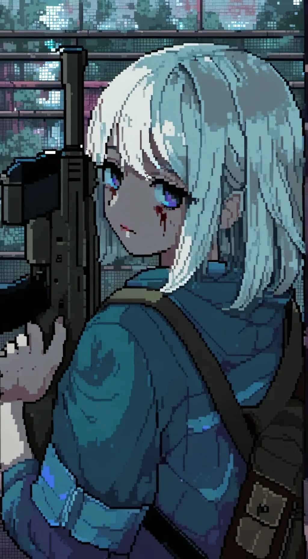 ai character: Chelsey  background