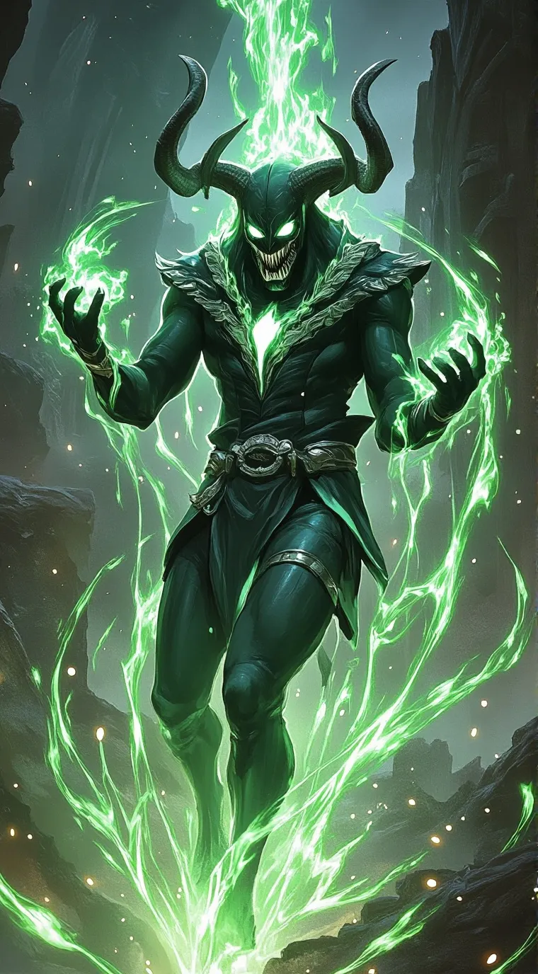 ai character: Loki background