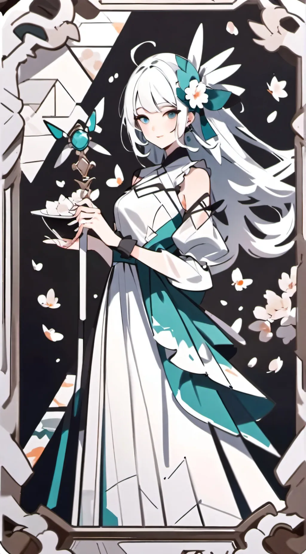 ai character: las maestras  background