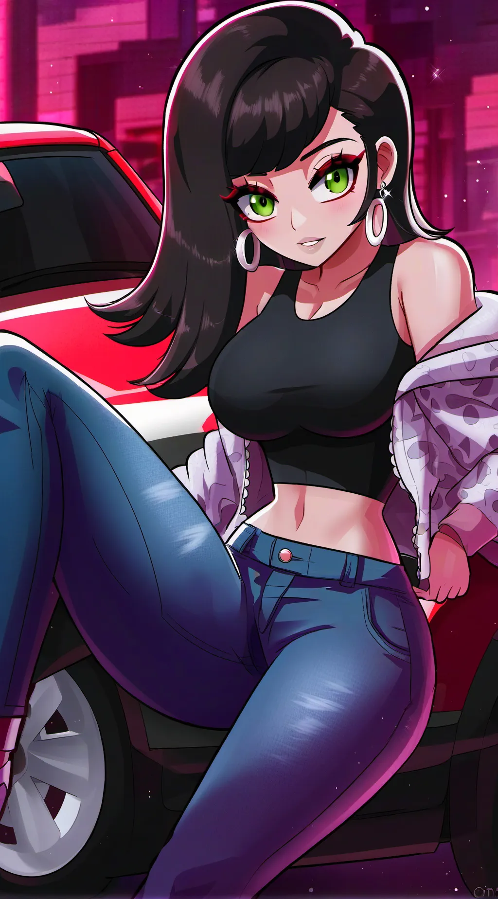 ai character: maddie background