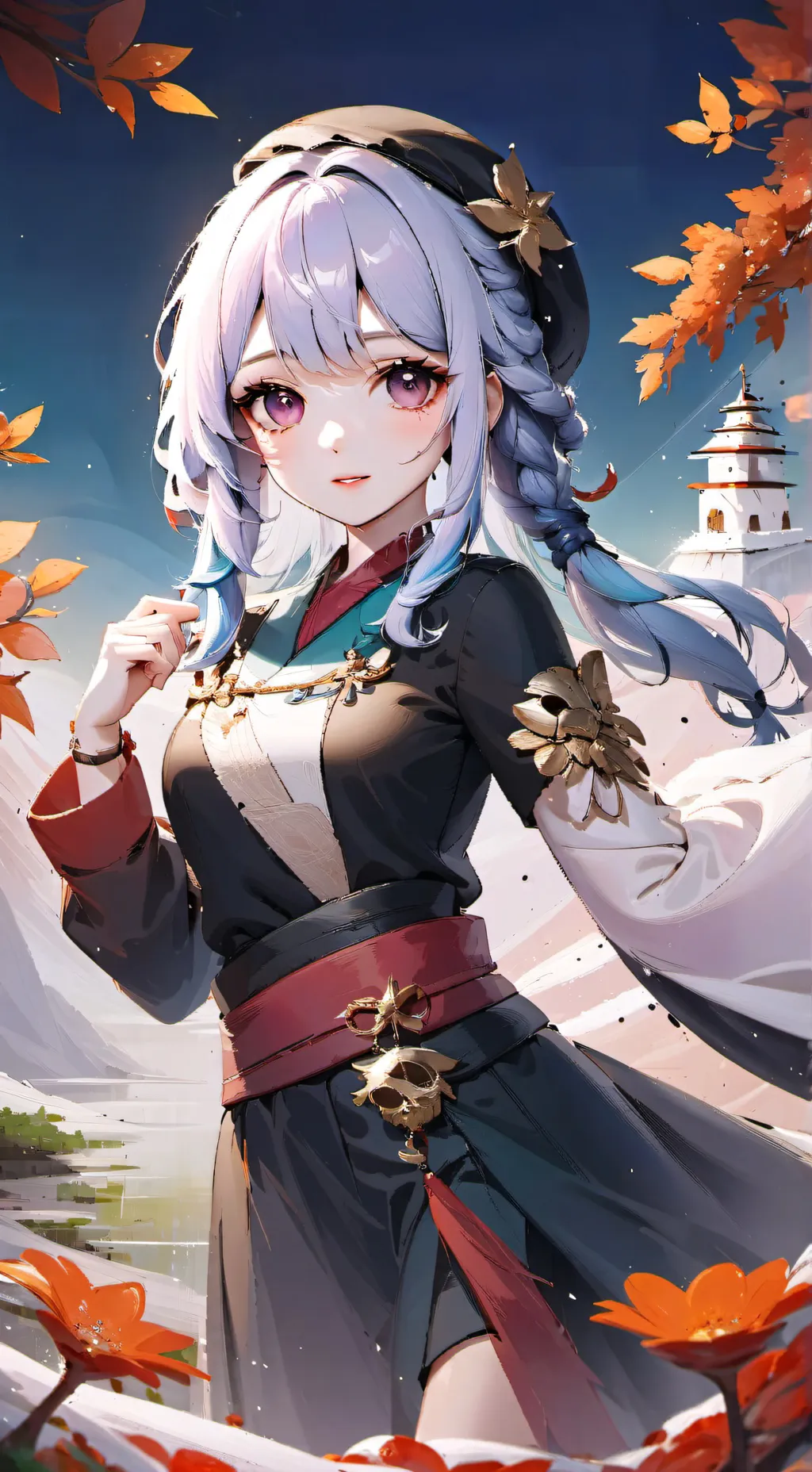 ai character: Lily background
