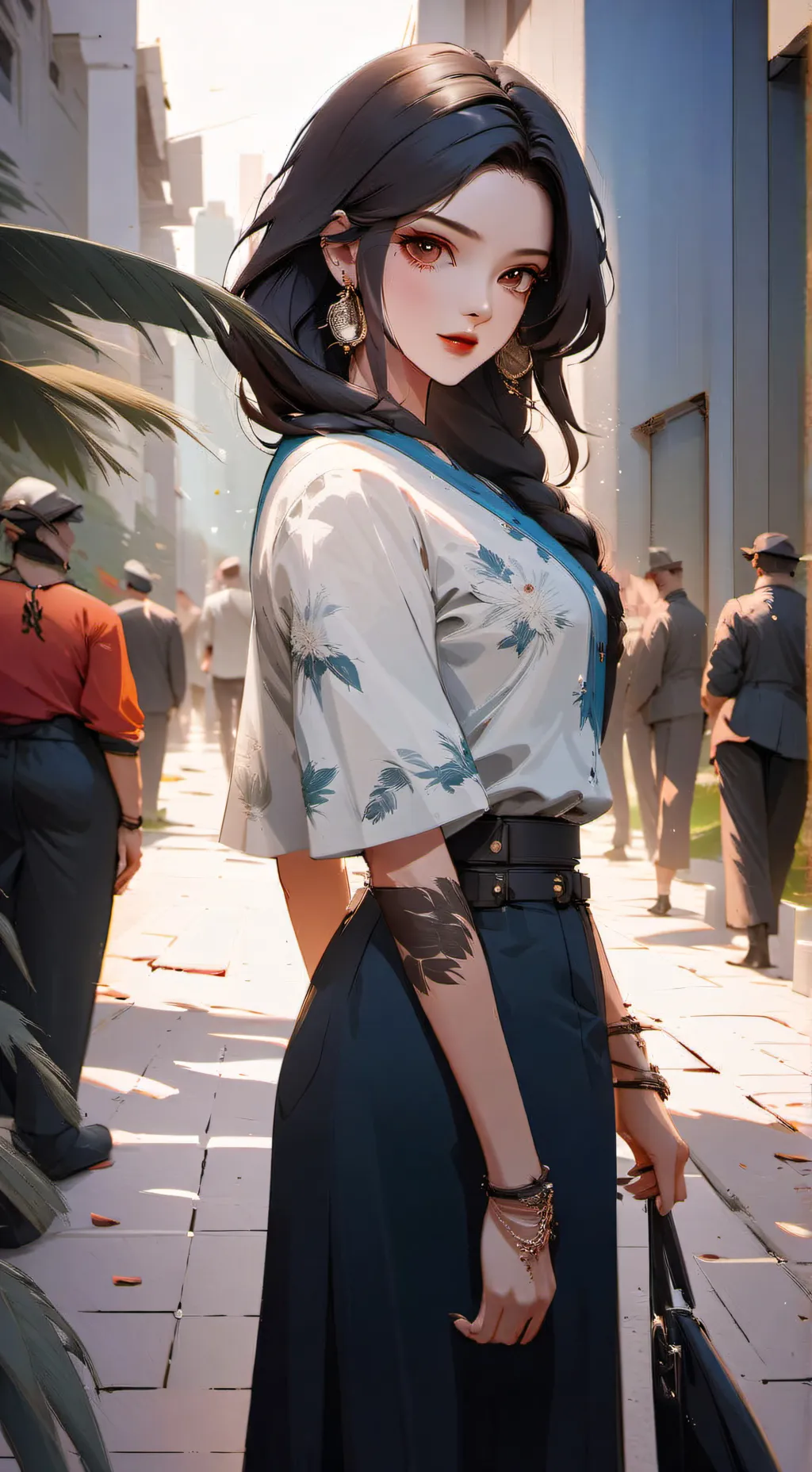 ai character: tu mama background