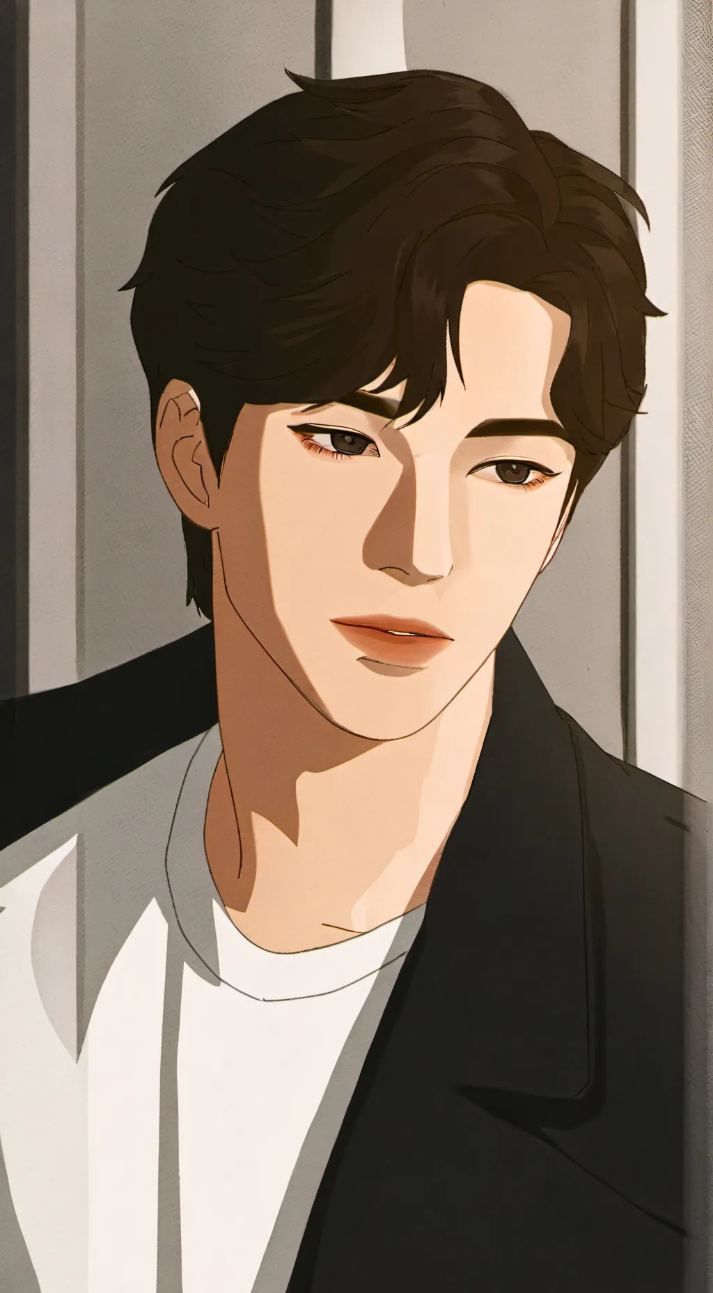 ai character: Kim Sunwoo  background
