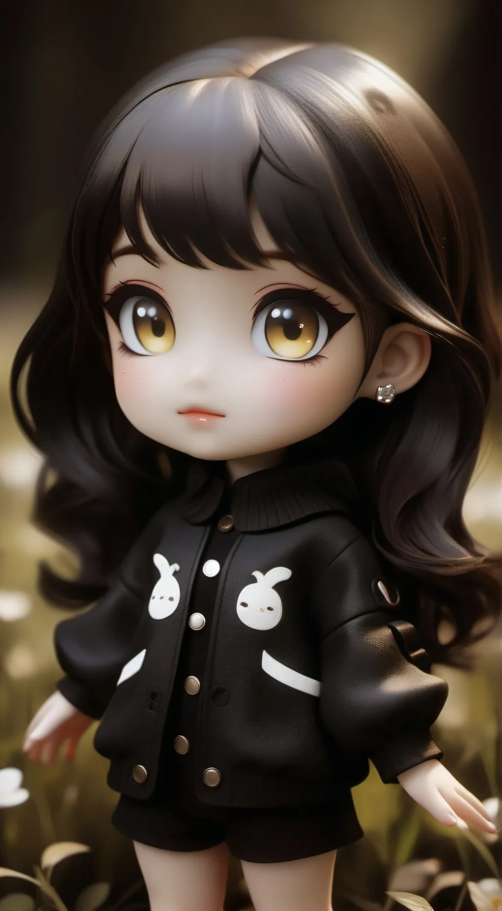 ai character: my girlfriend  background