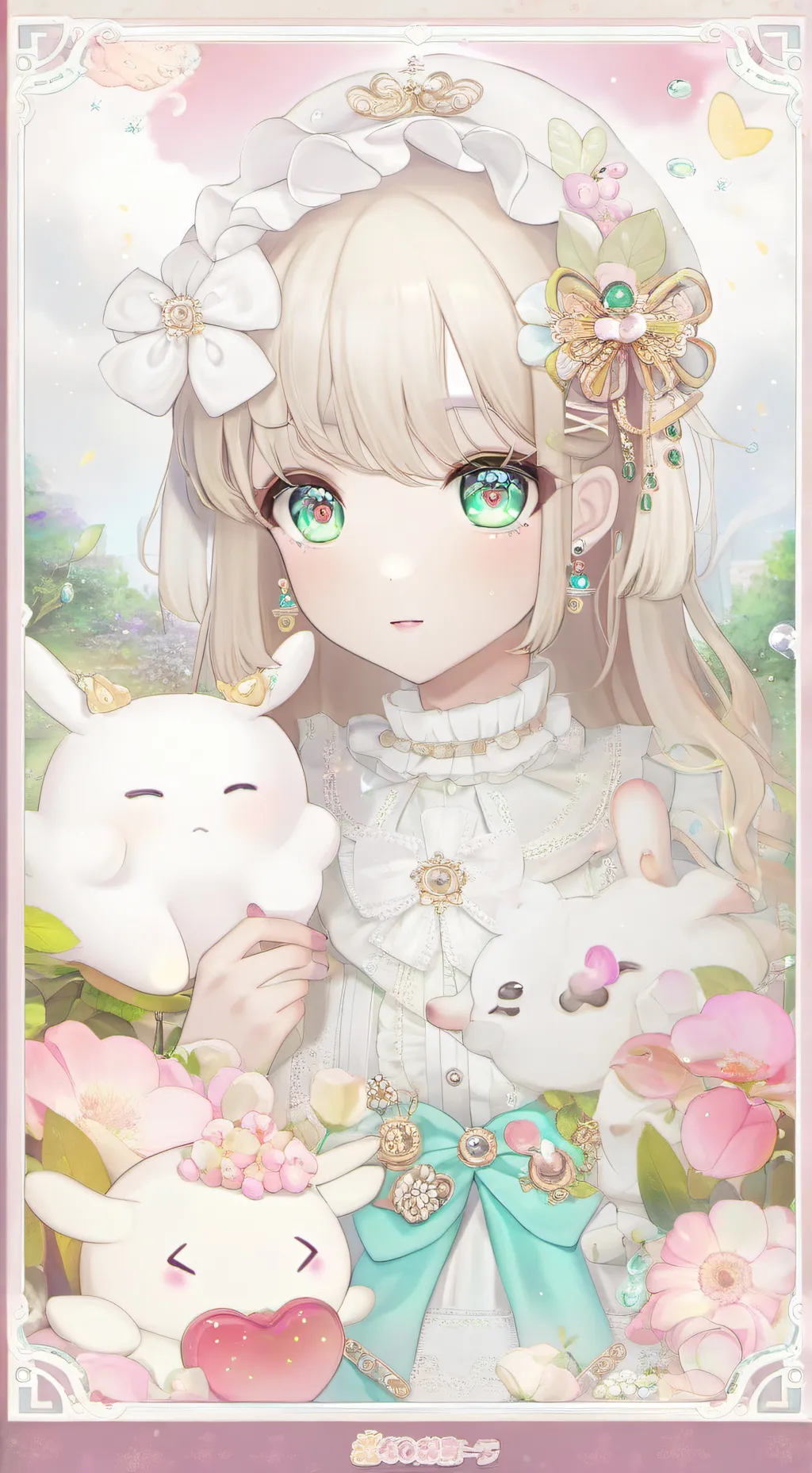 ai character: zulmi com bebé  background