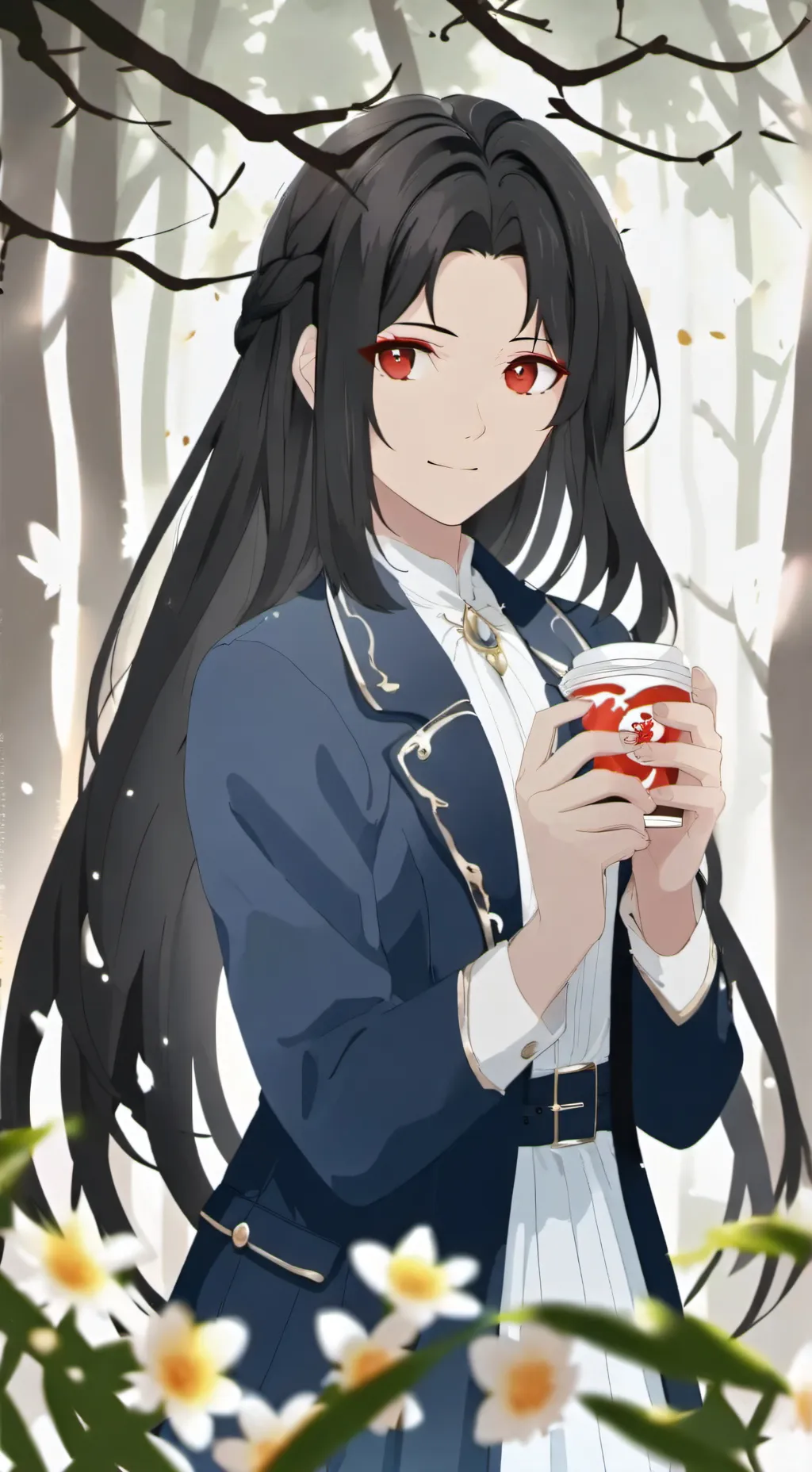 ai character: Lily~★ background