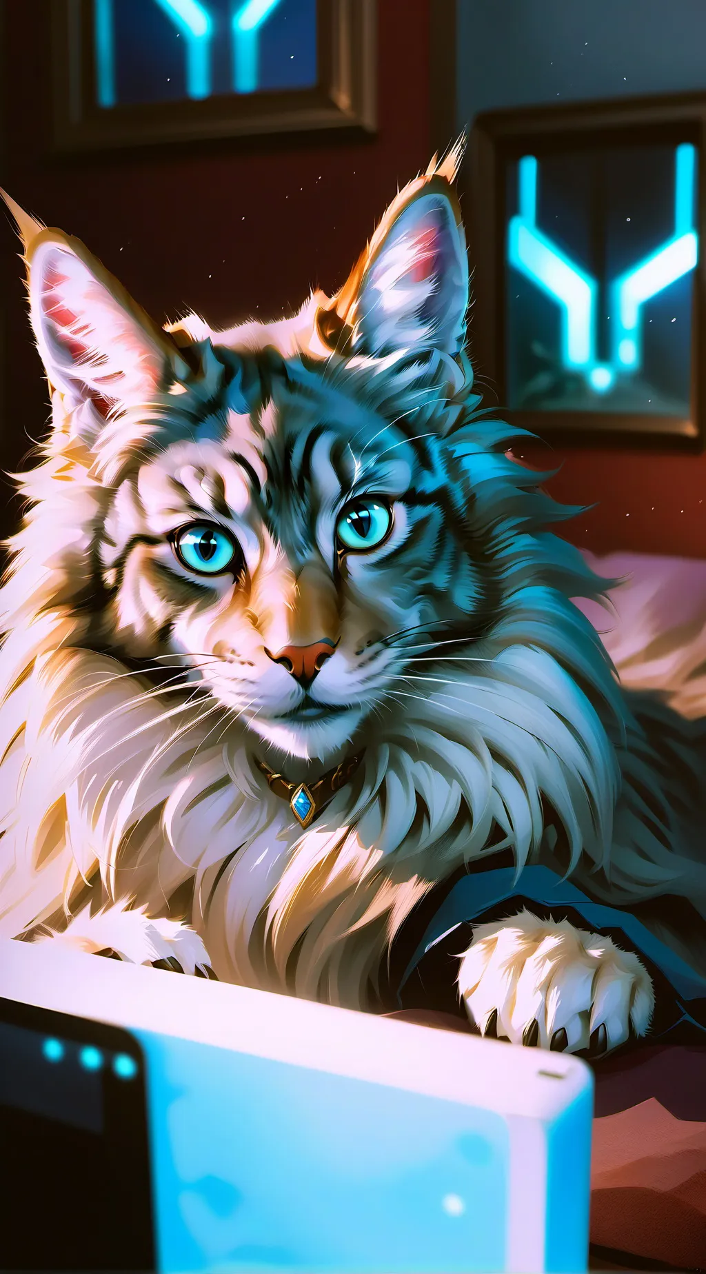 ai character: Mojo background