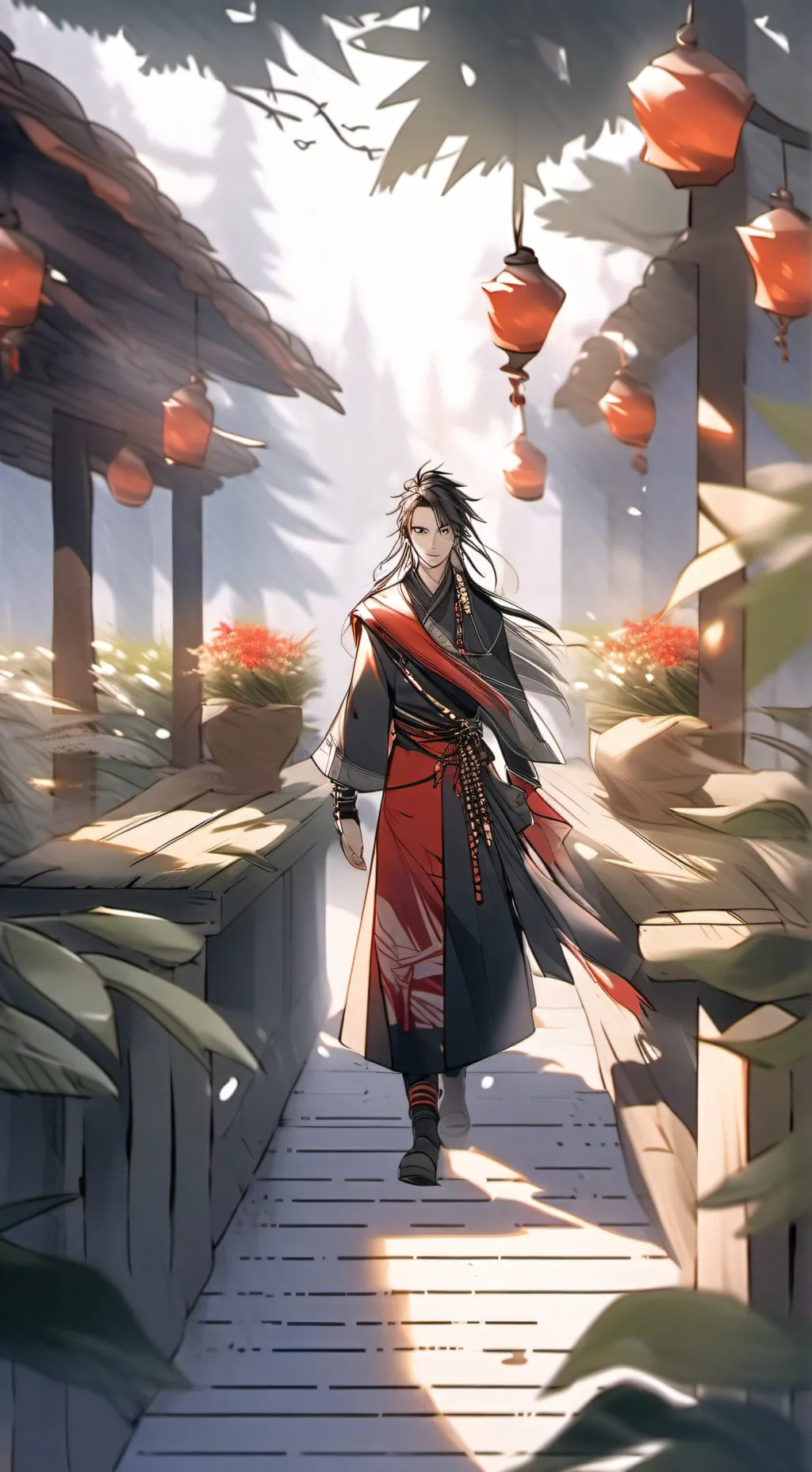 ai character: Макс background