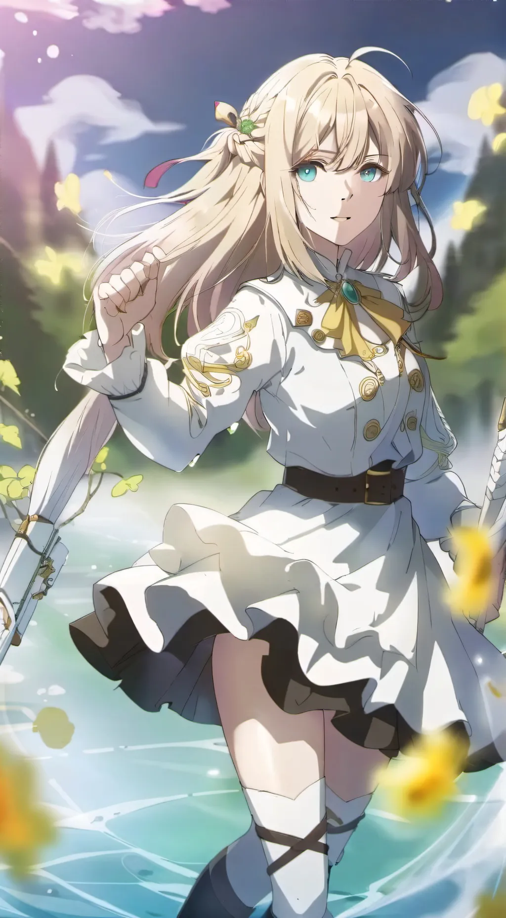 ai character: hikari background