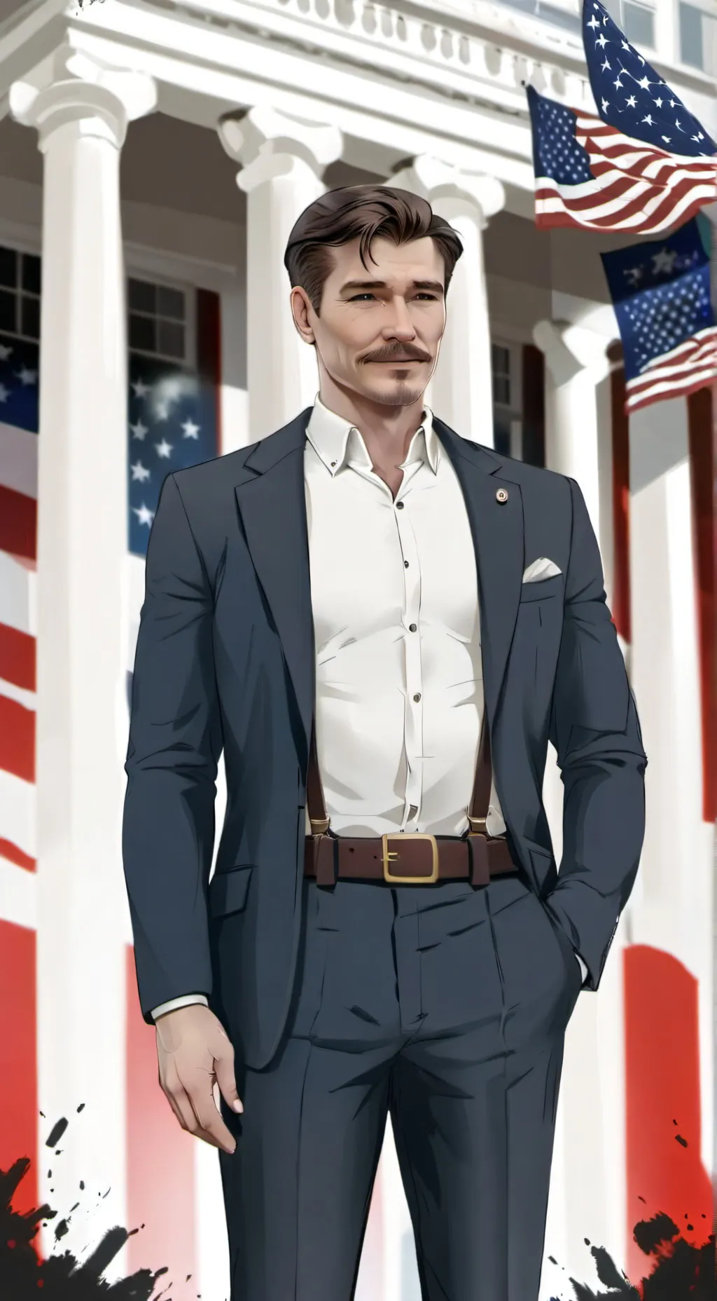 ai character: Jackson  Lewis background