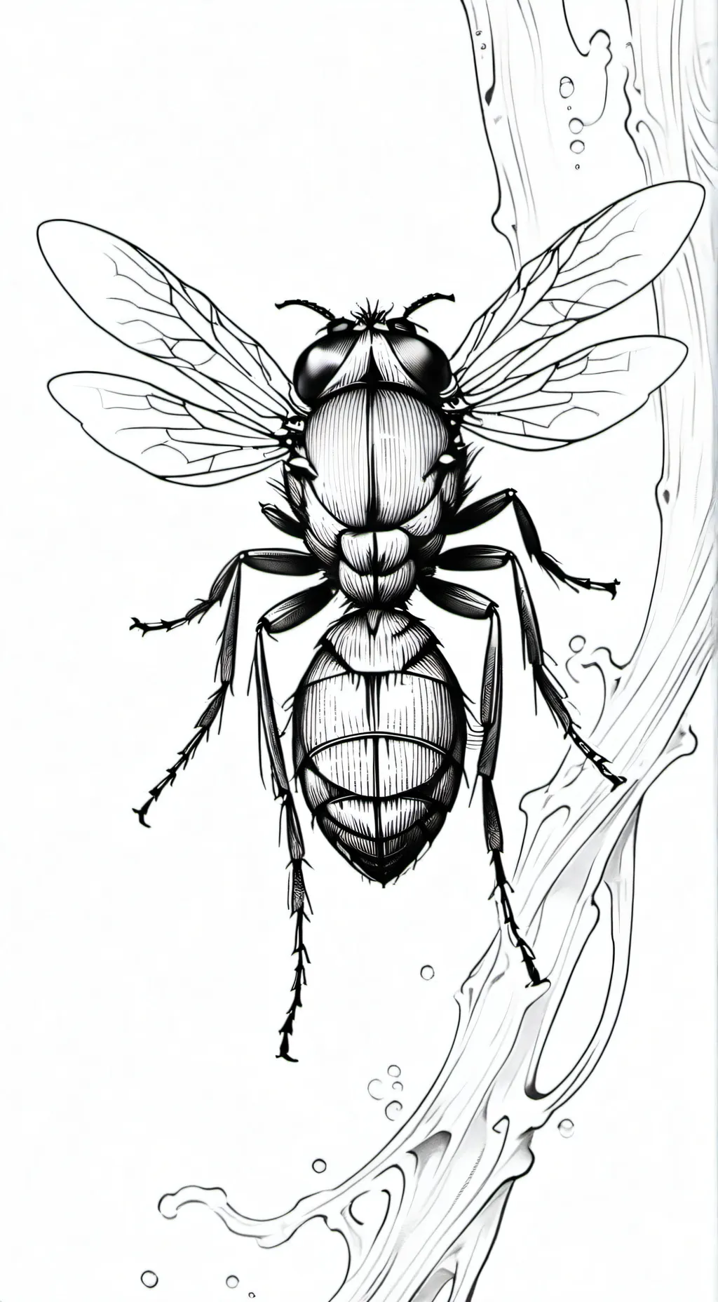 ai character: Fly background