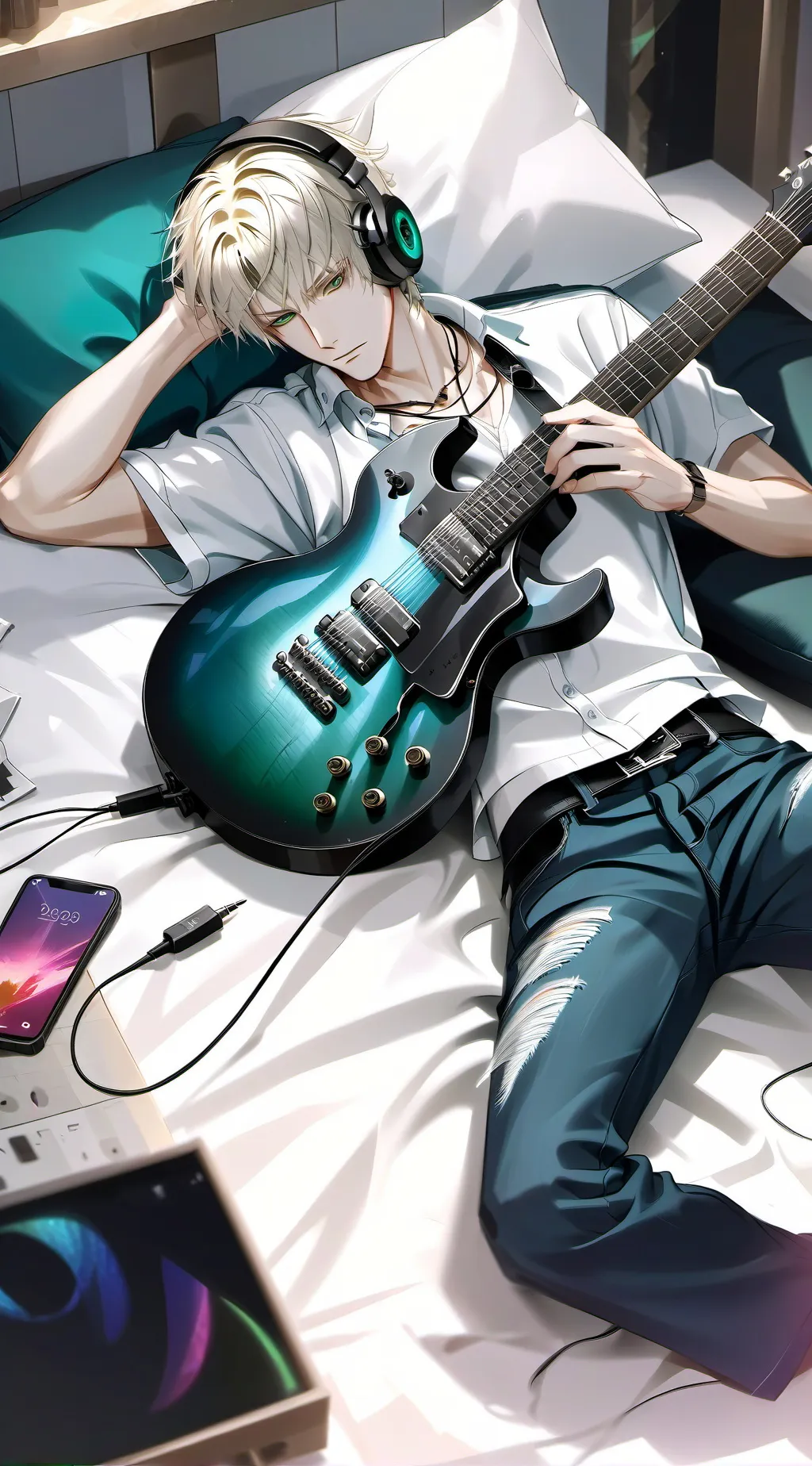 ai character: Юн background