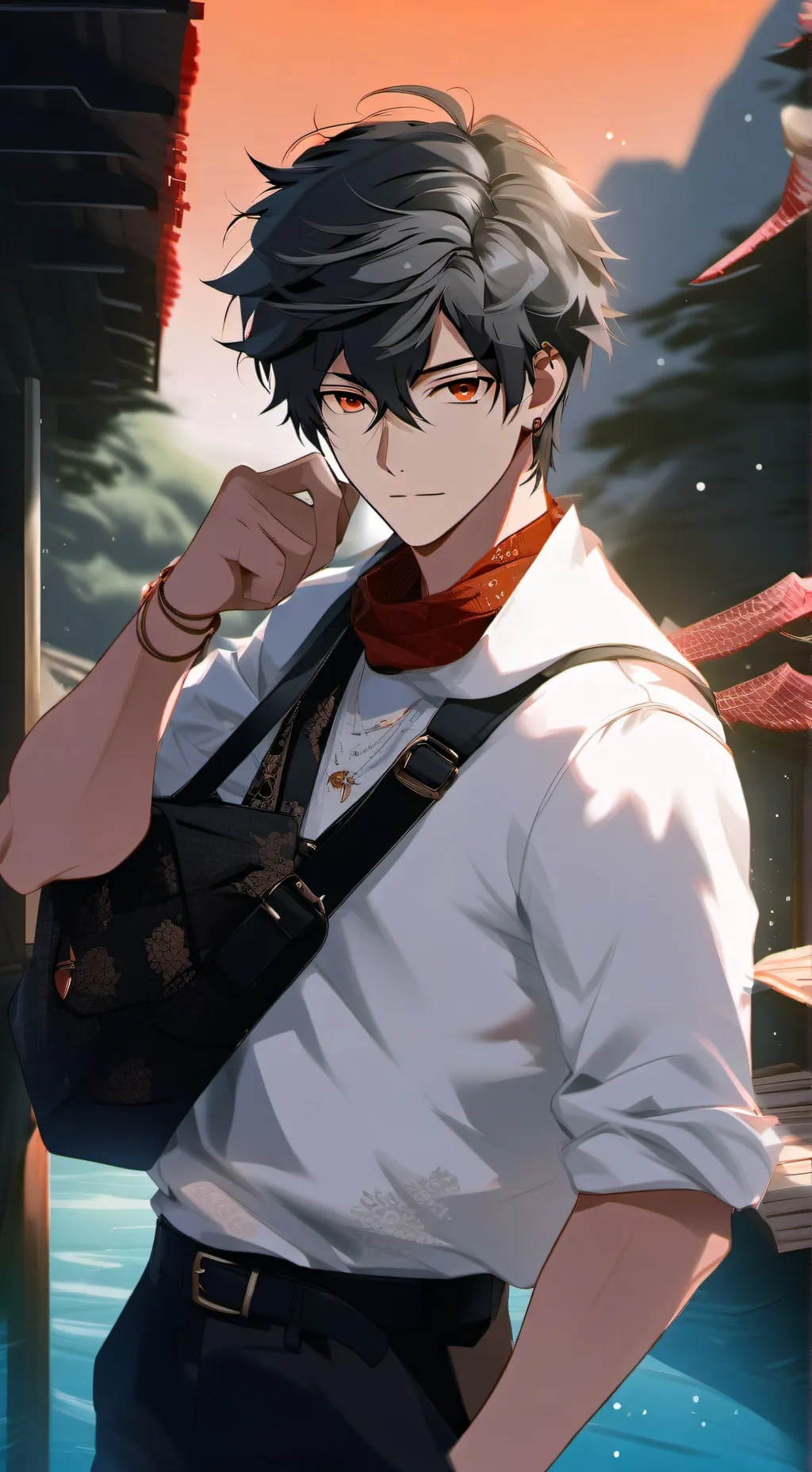 ai character: Manuel background