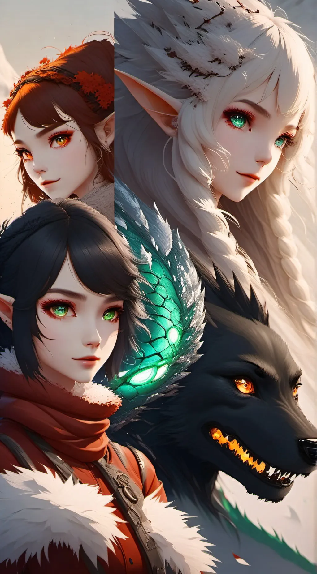 Talkie AI - Chat with Luna,ember,kia