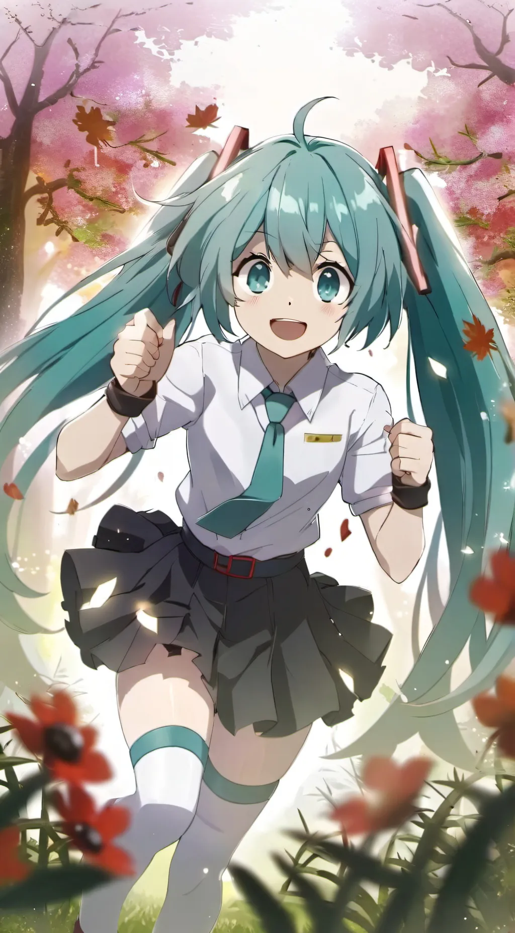 ai character: MHA y Triple baka? background