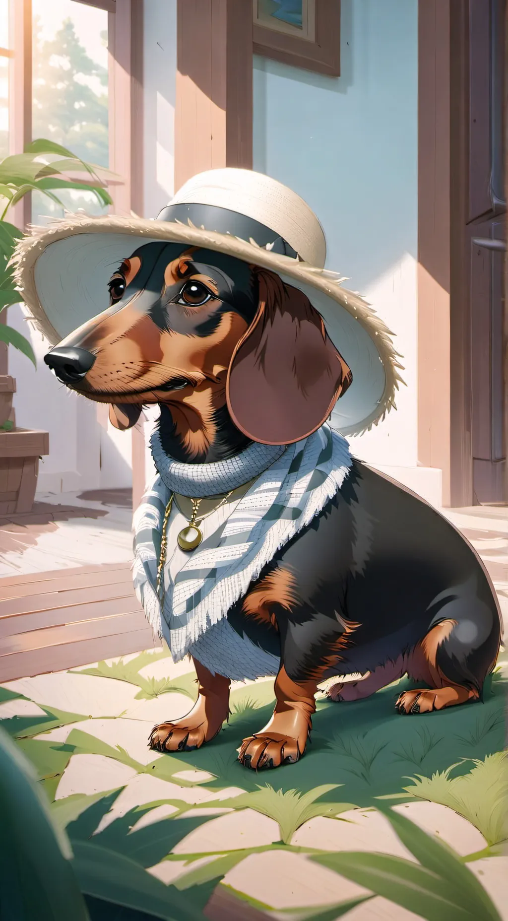 ai character: Ione background