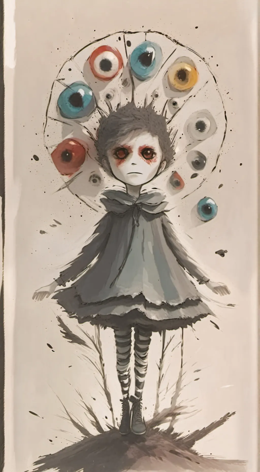 ai character: Tú ojo🖕🏻 background