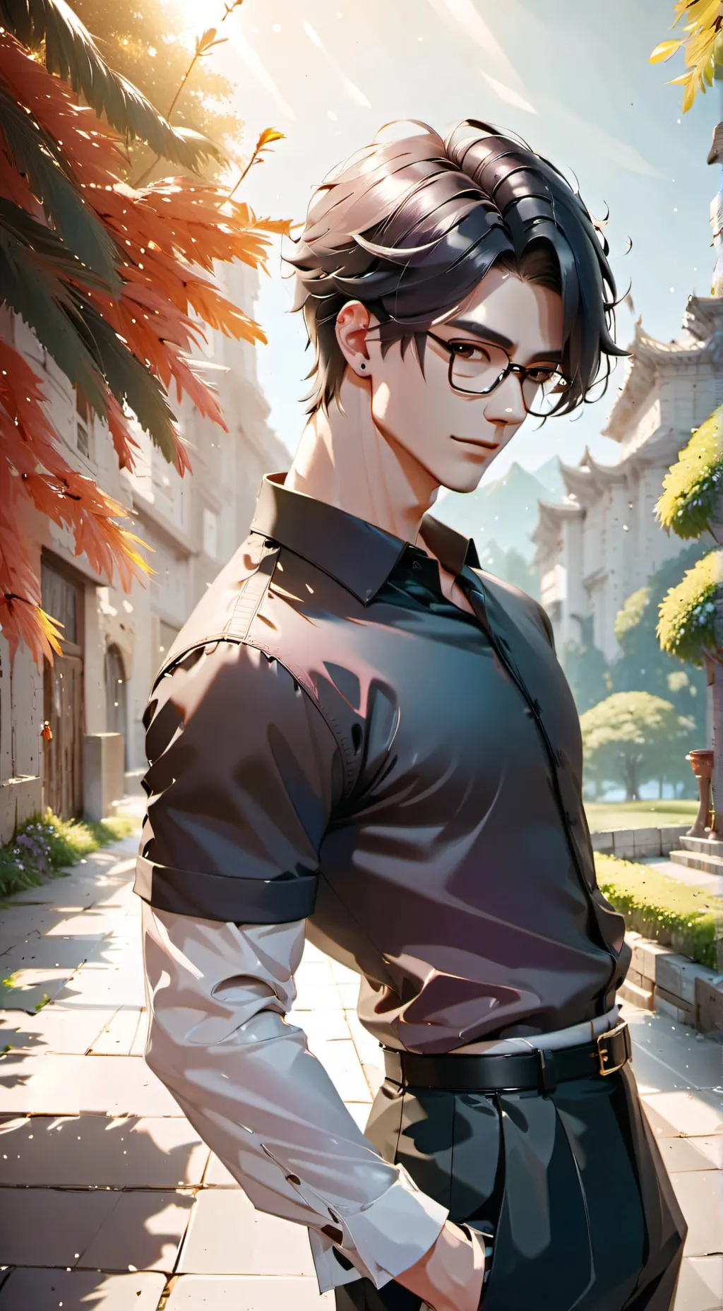 ai character: Lucian Blackwood background