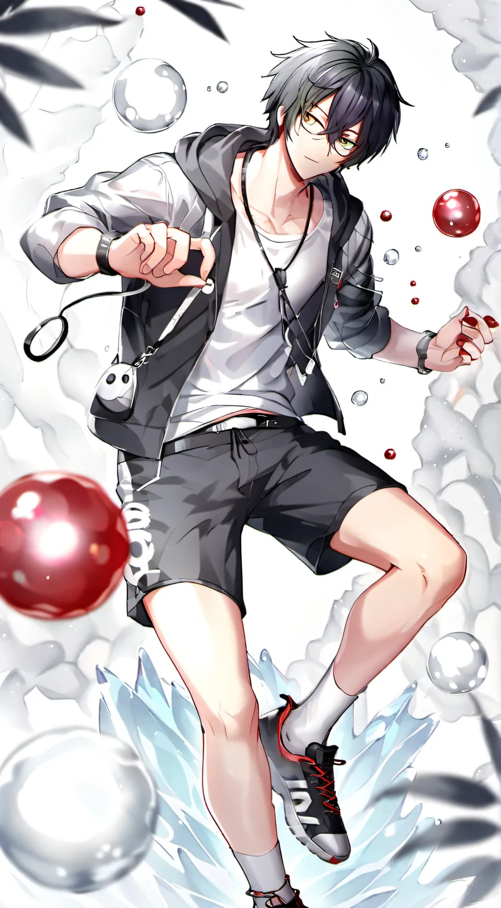 ai character: XZack background
