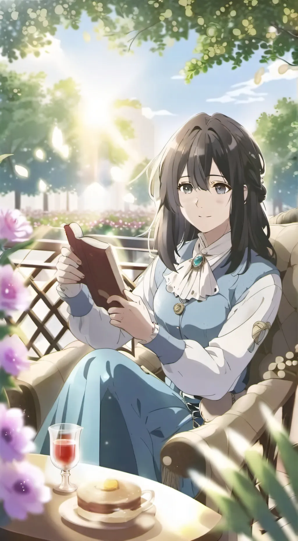 ai character: Ava background