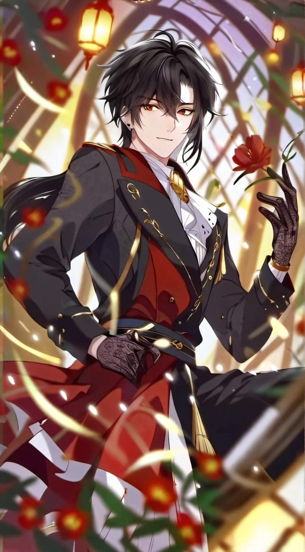 ai character: Ton Gentleman  background