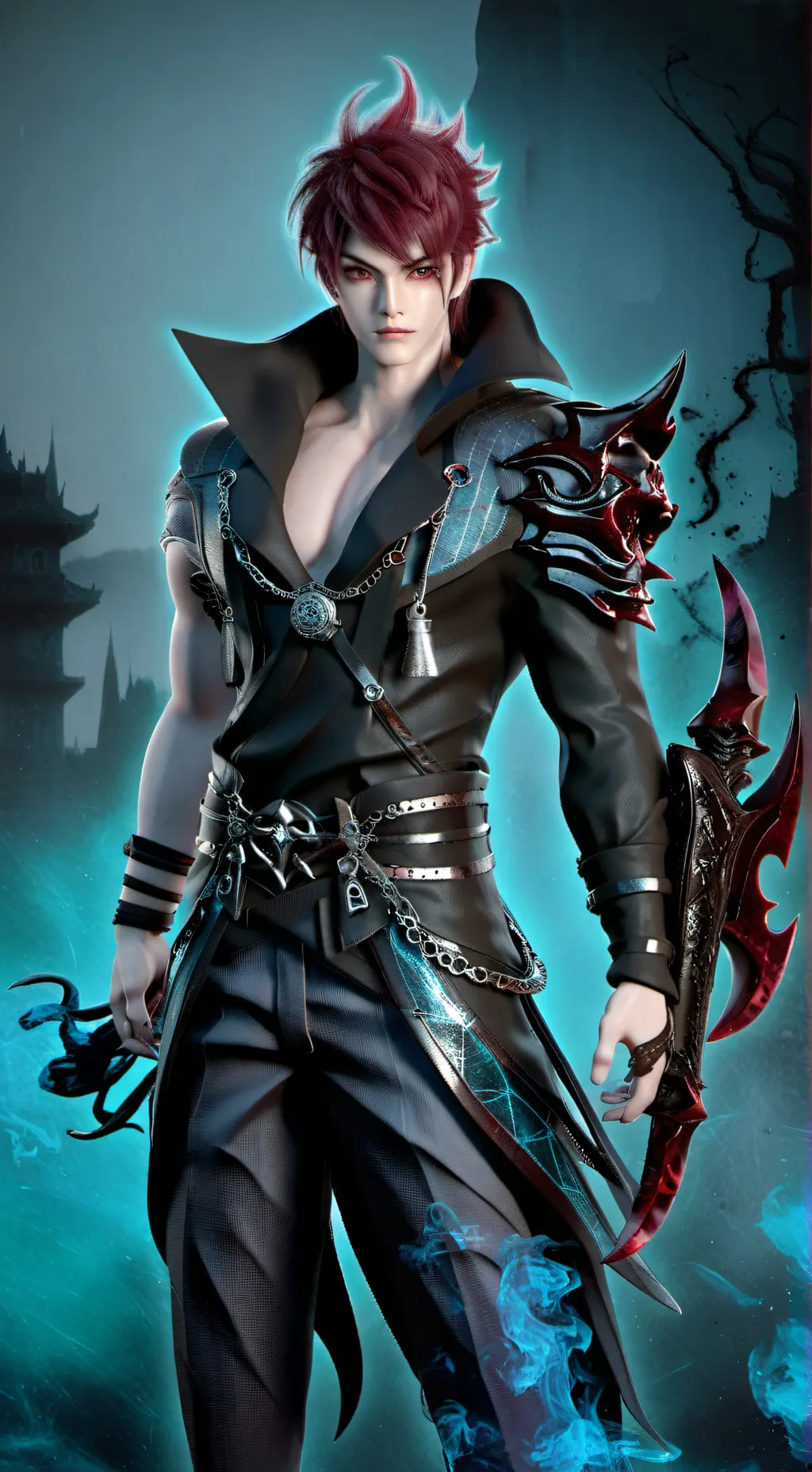 ai character: draco background