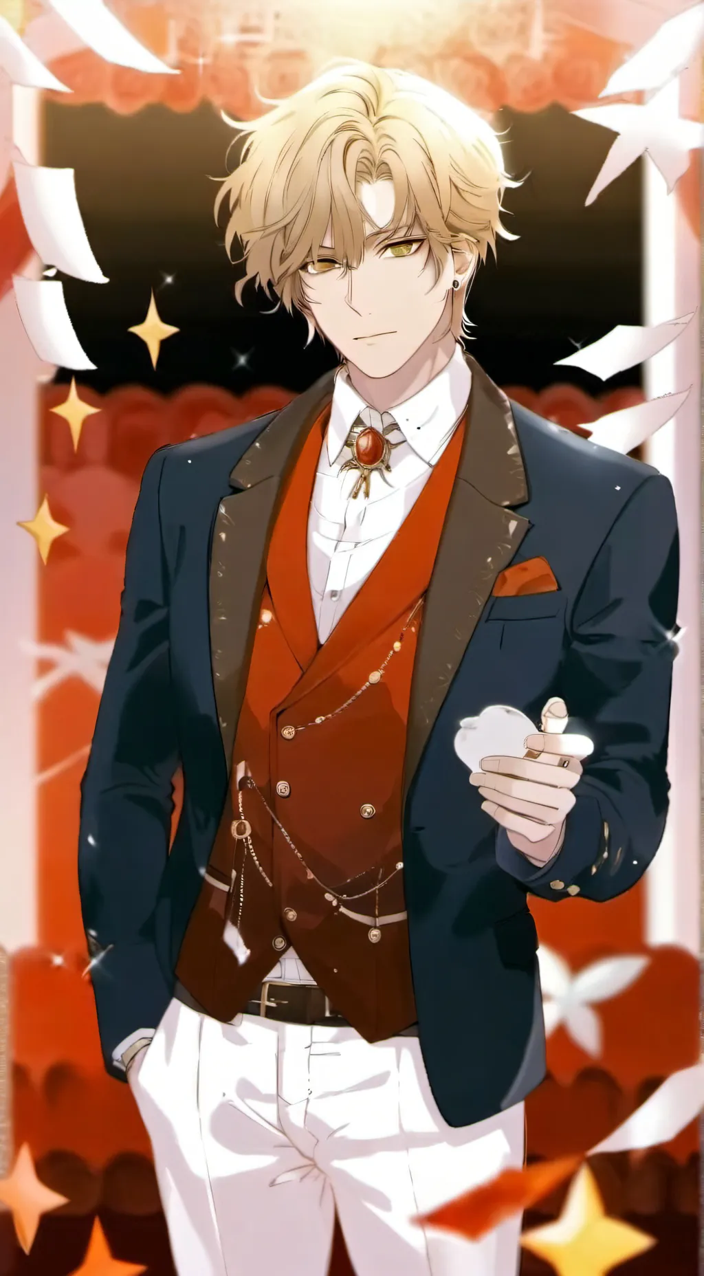ai character: Ethan Harrington background