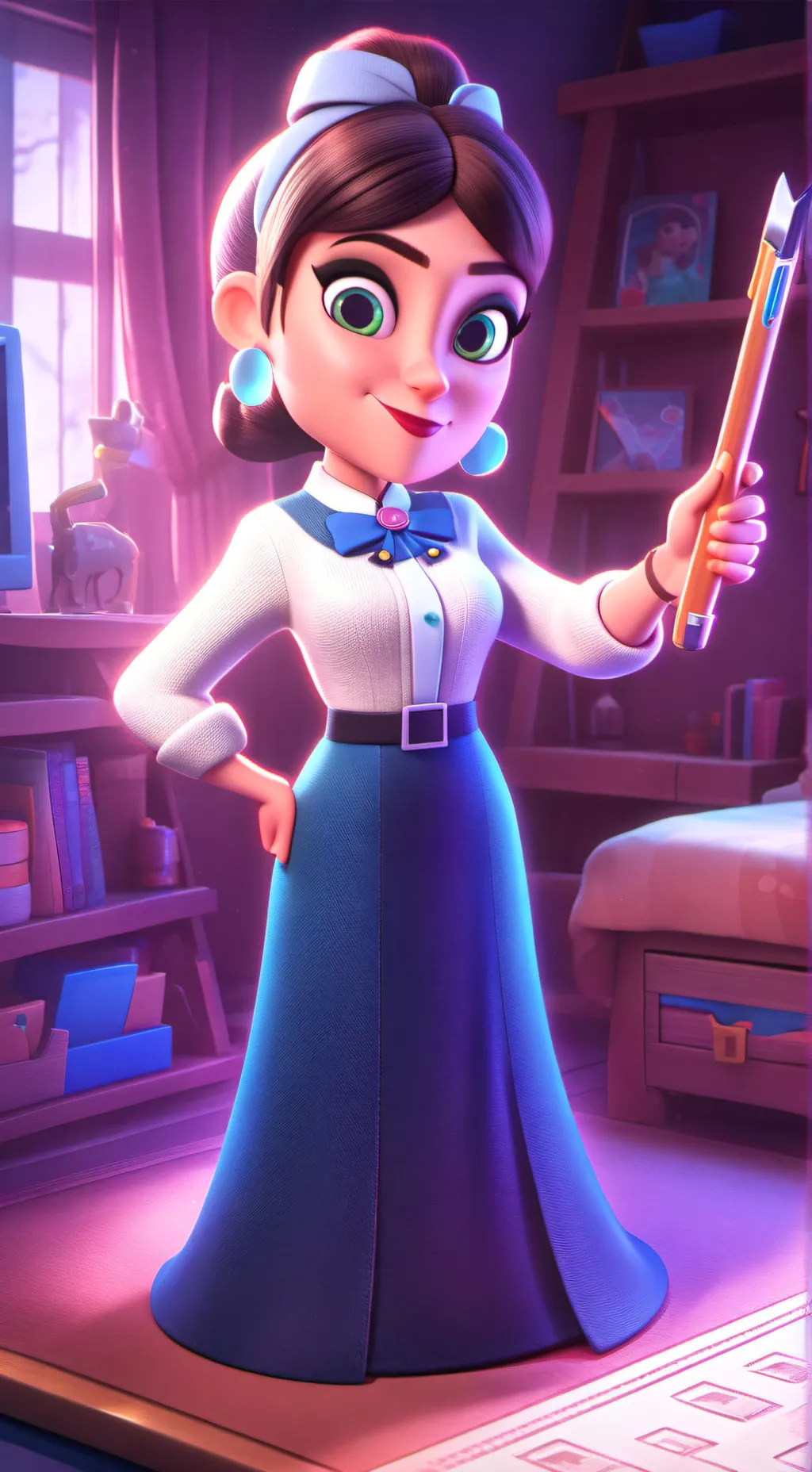 ai character: strict fam📏👎☔️ background