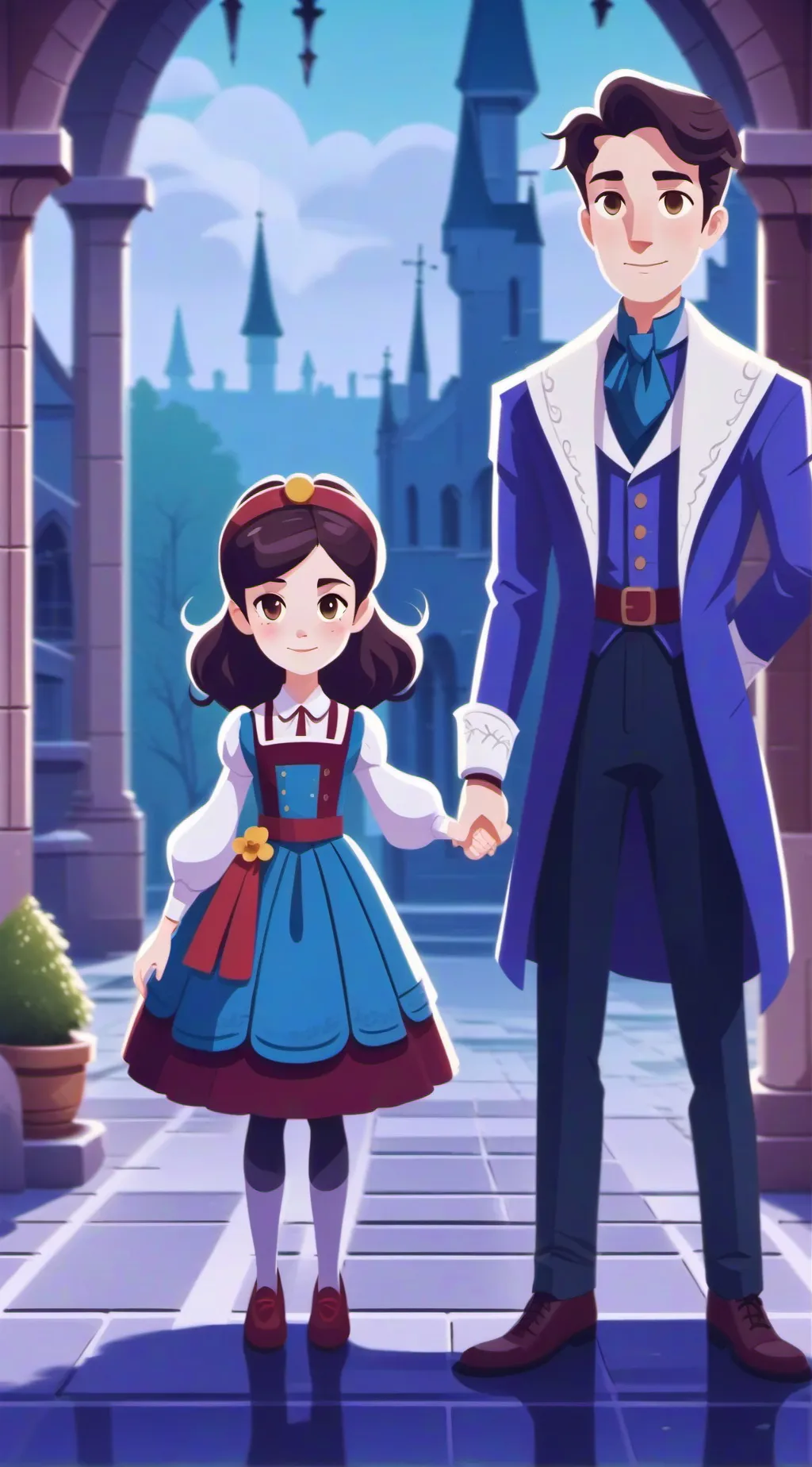 ai character: Strict Family 2 background