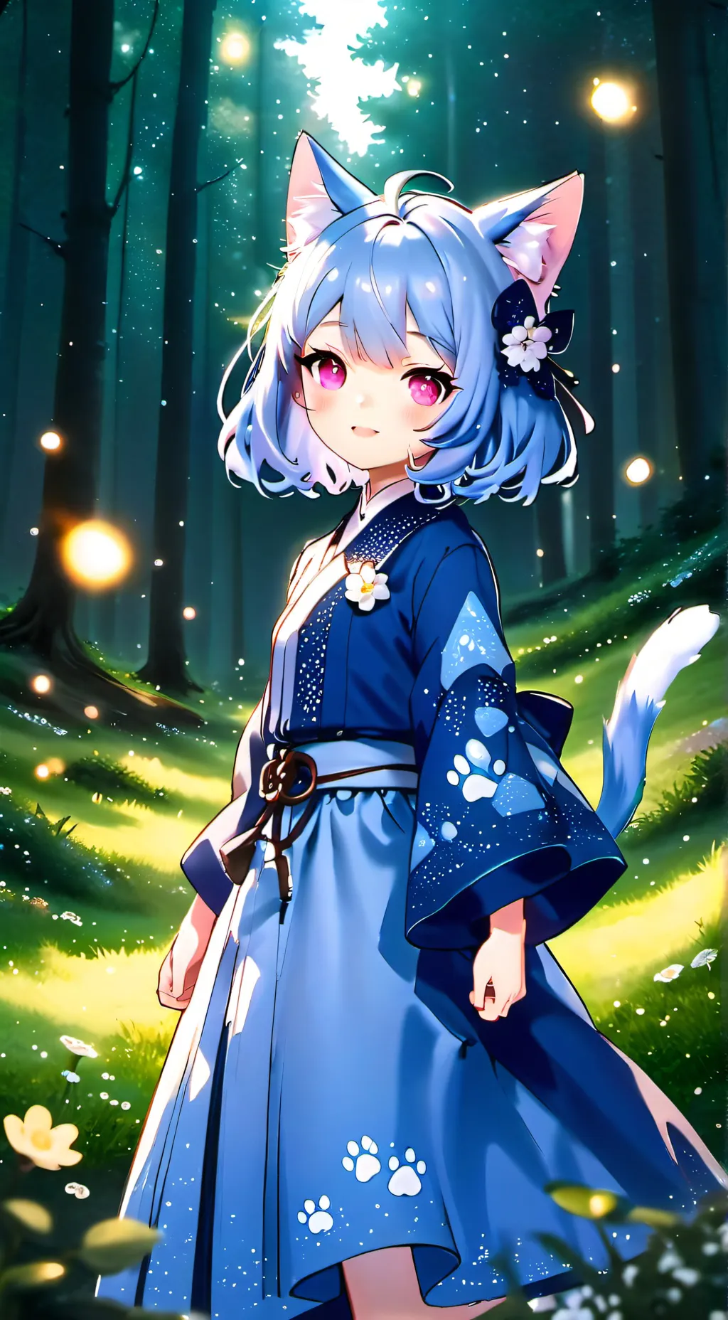 ai character: Lily background