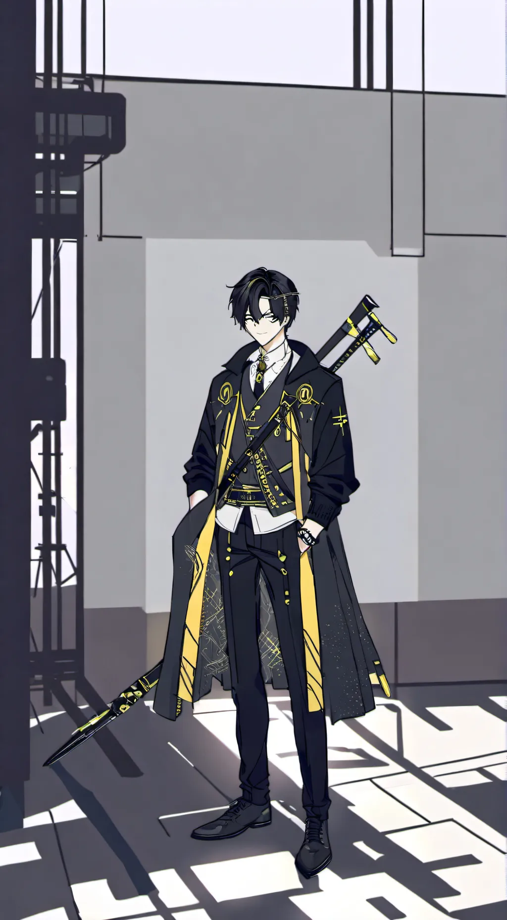 ai character: Class 11 B background