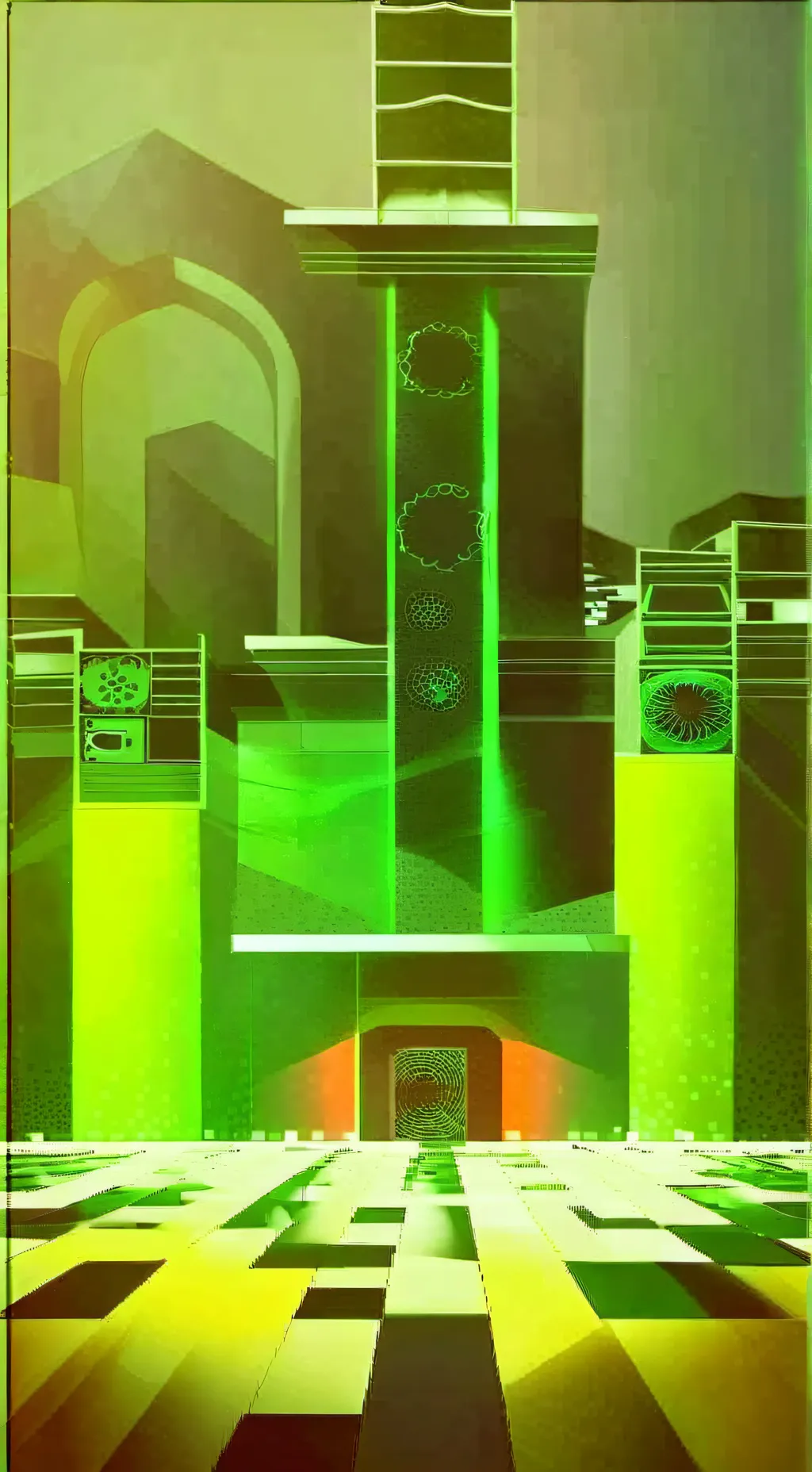 ai character: 1x1x1x1  background