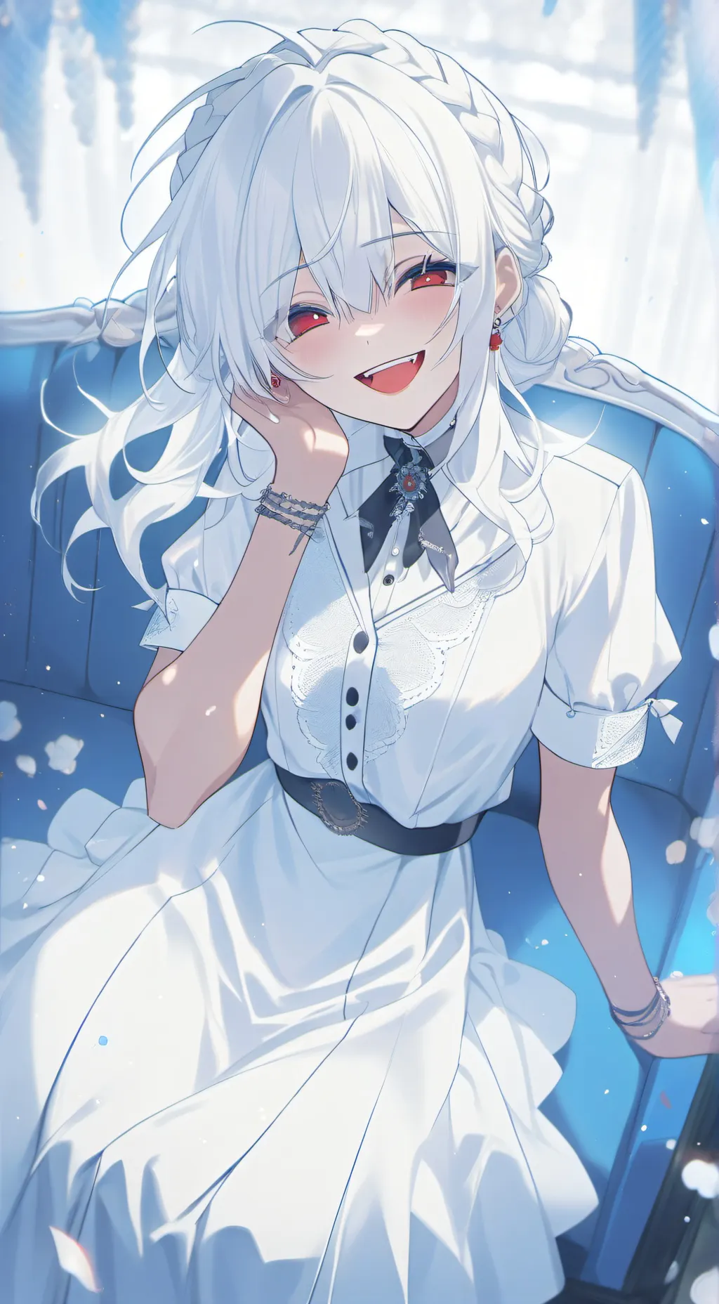 ai character: Mafia gf background