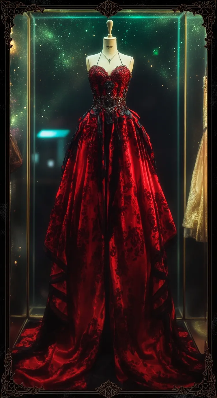 ai character: The Cursed Dress background