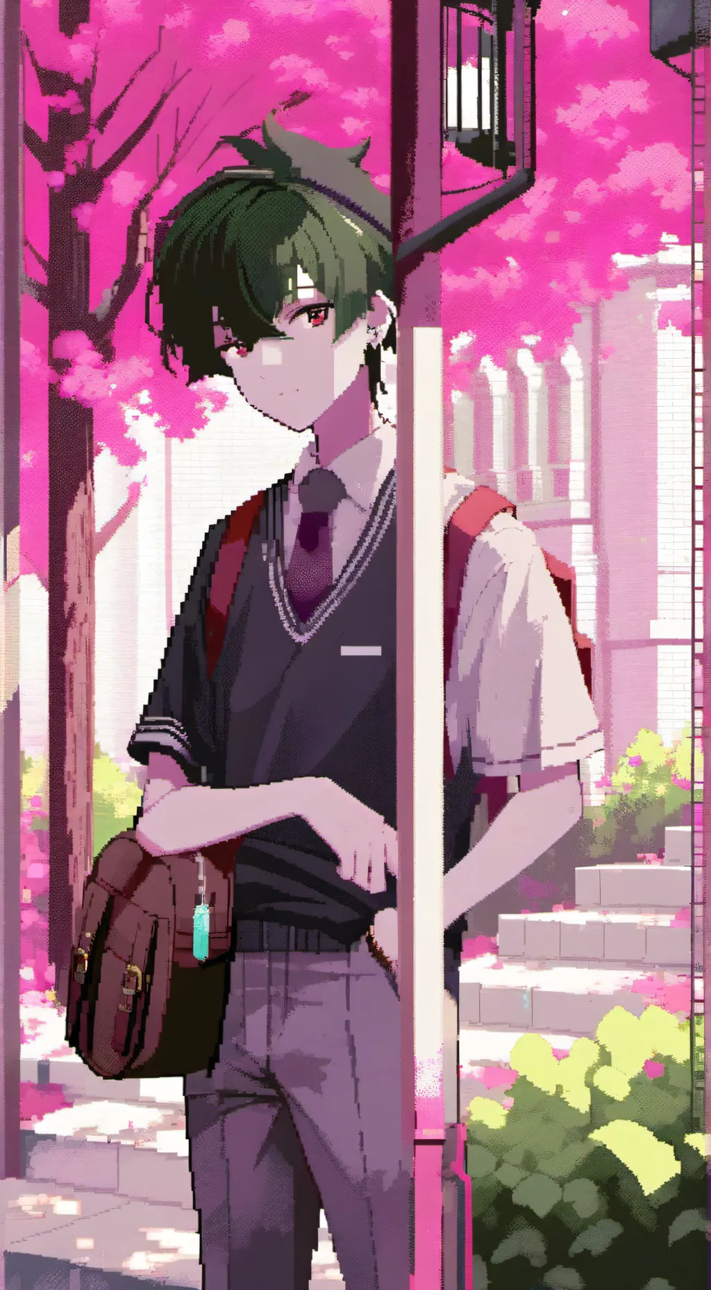ai character: MHA x my ocs background