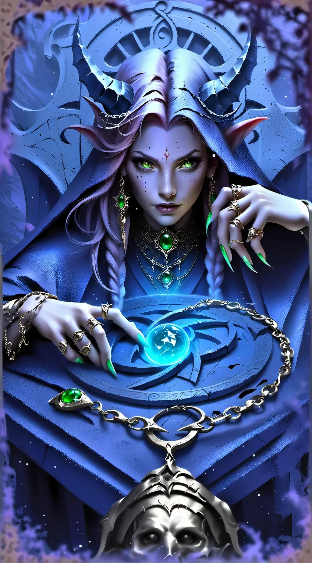 ai character: Seraphina Pyre  background