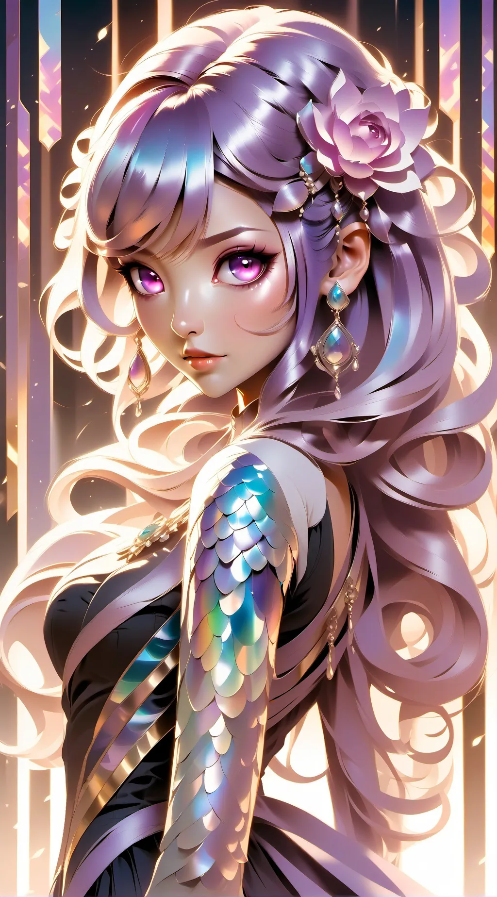 ai character: Night  background