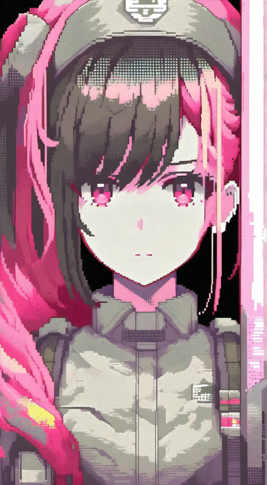 ai character: girl's world background