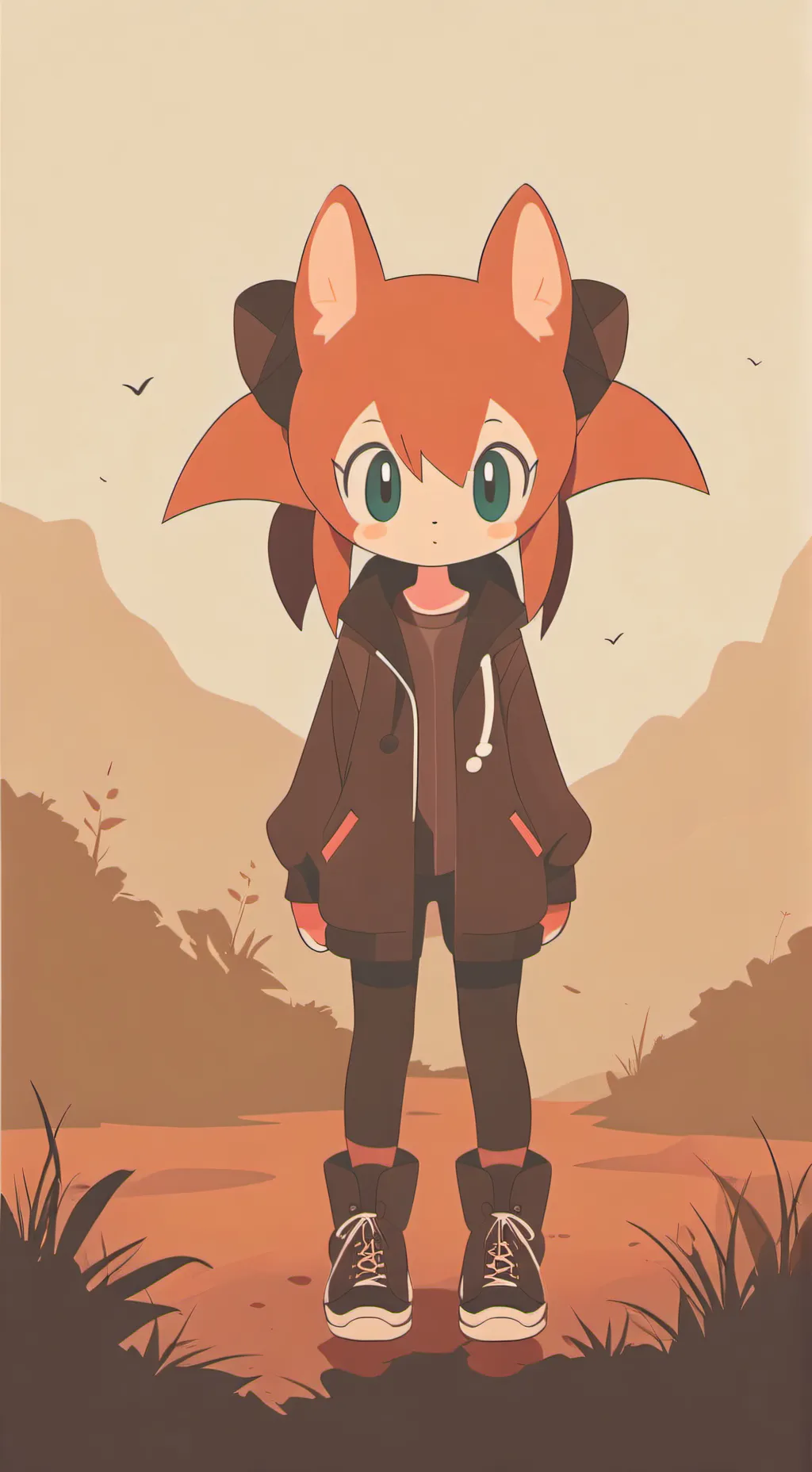 ai character: sonadow background