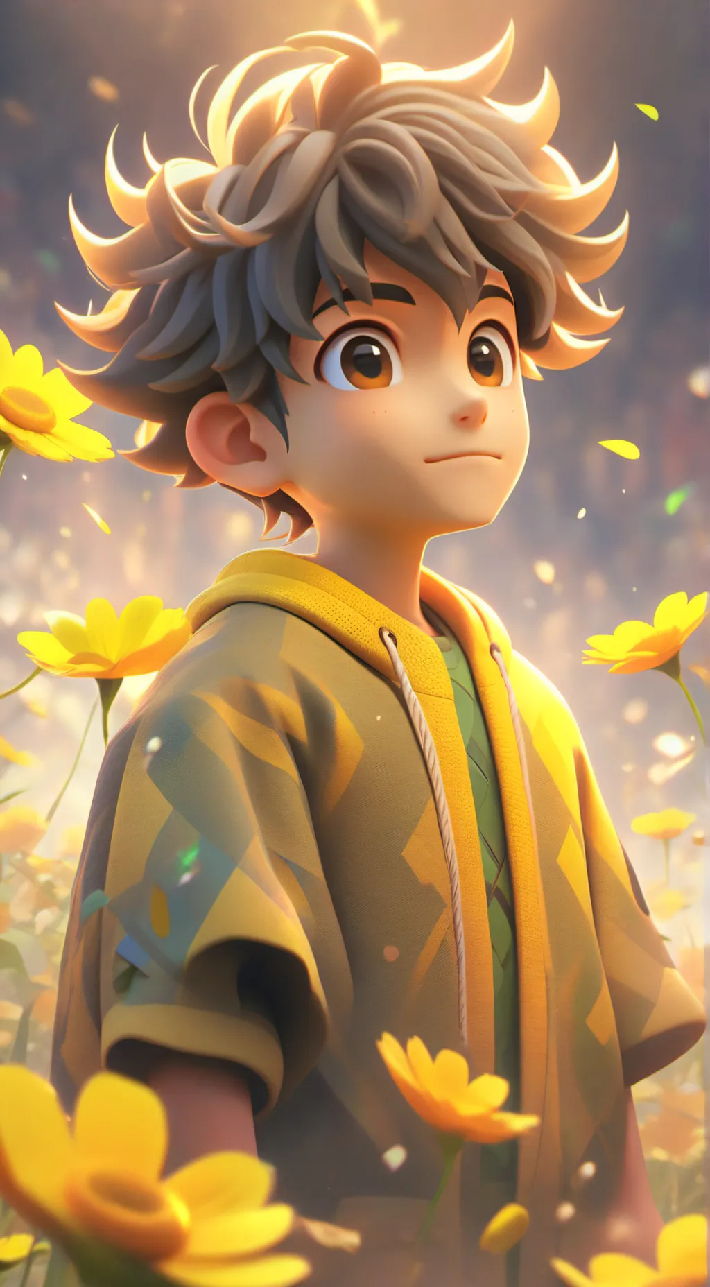 ai character: bakudeku background