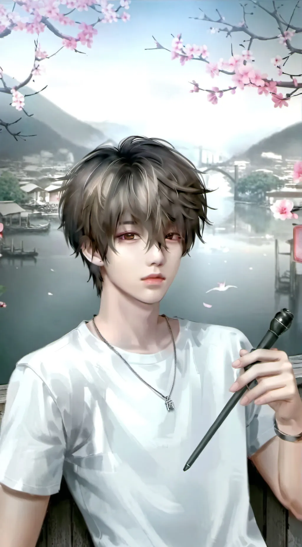ai character: Лан background