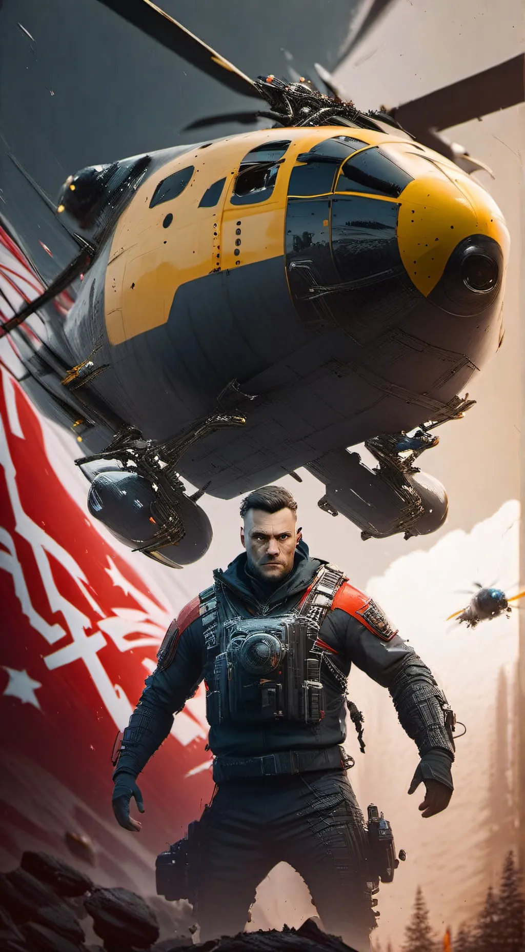 ai character: всем пока. background