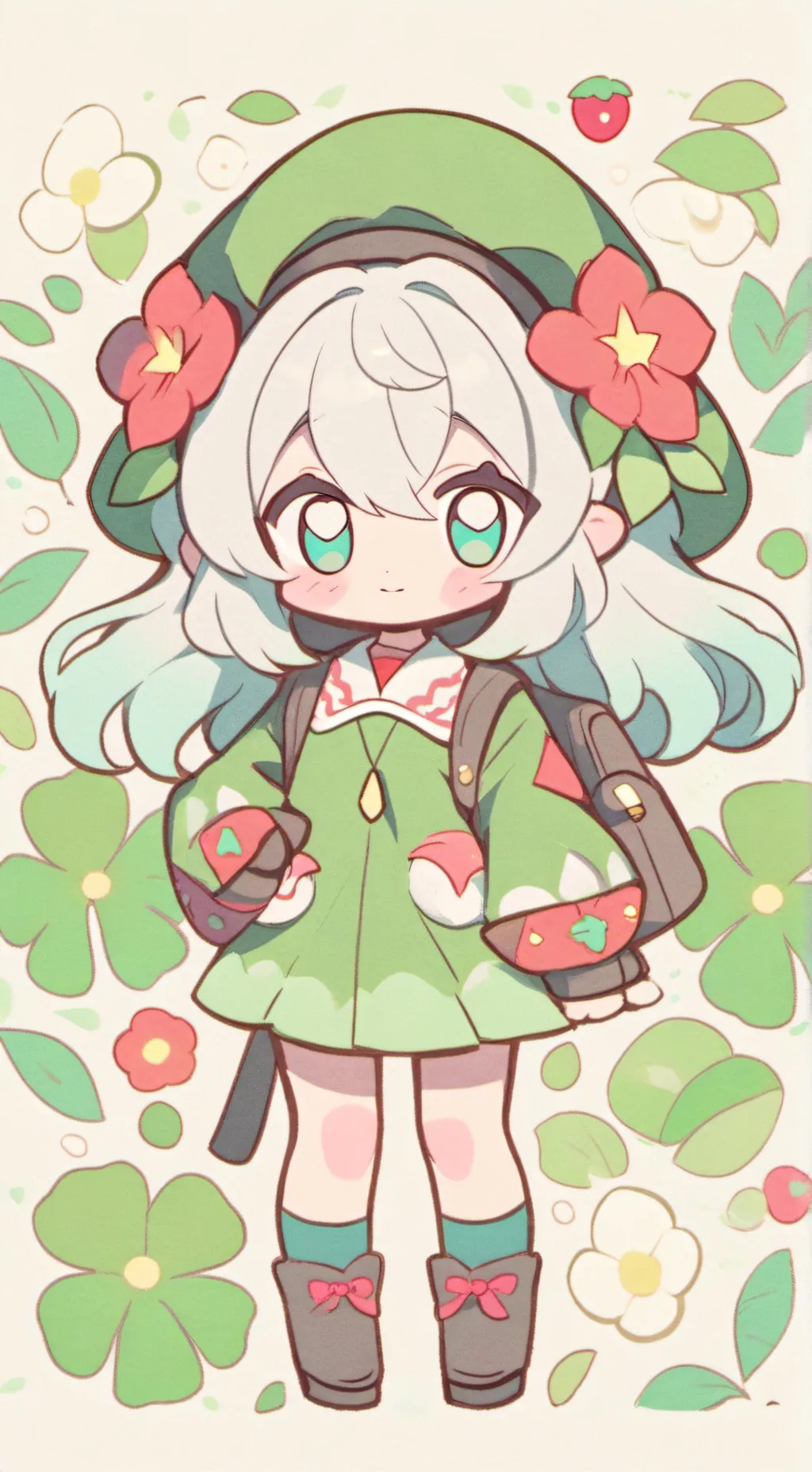 ai character: Luna background