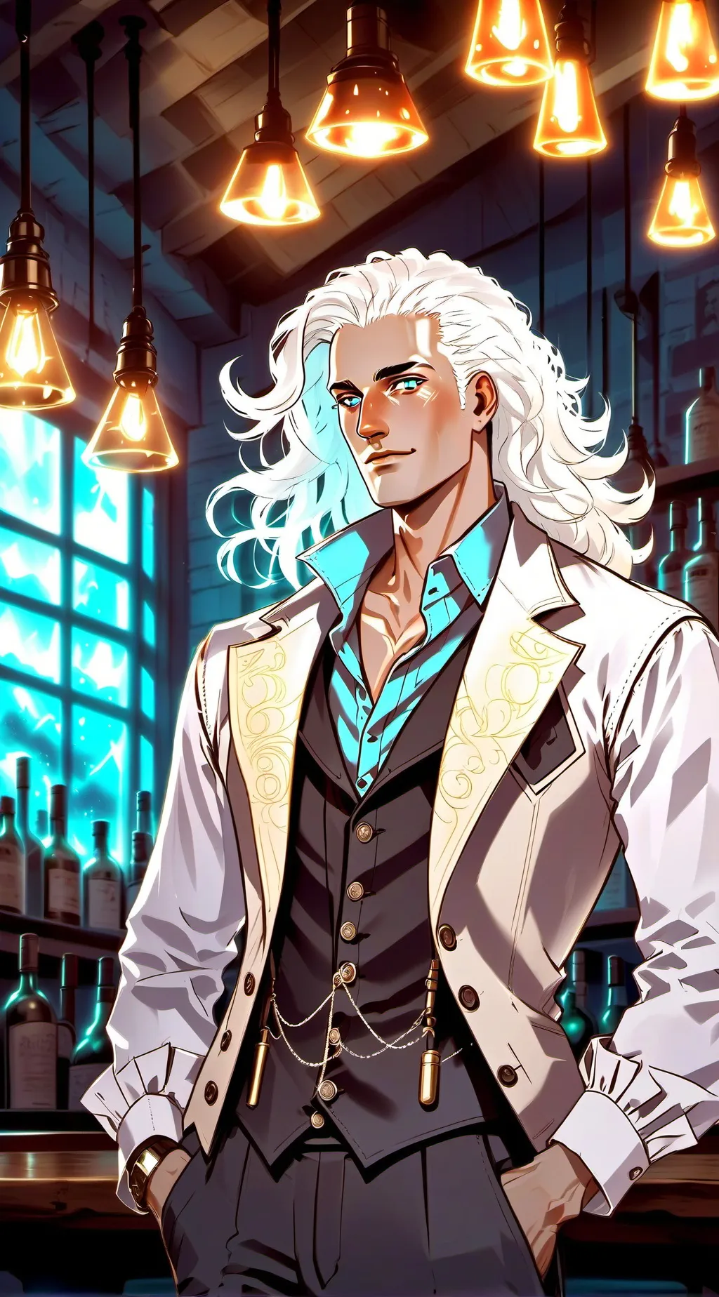 ai character: Volt⚡️ background