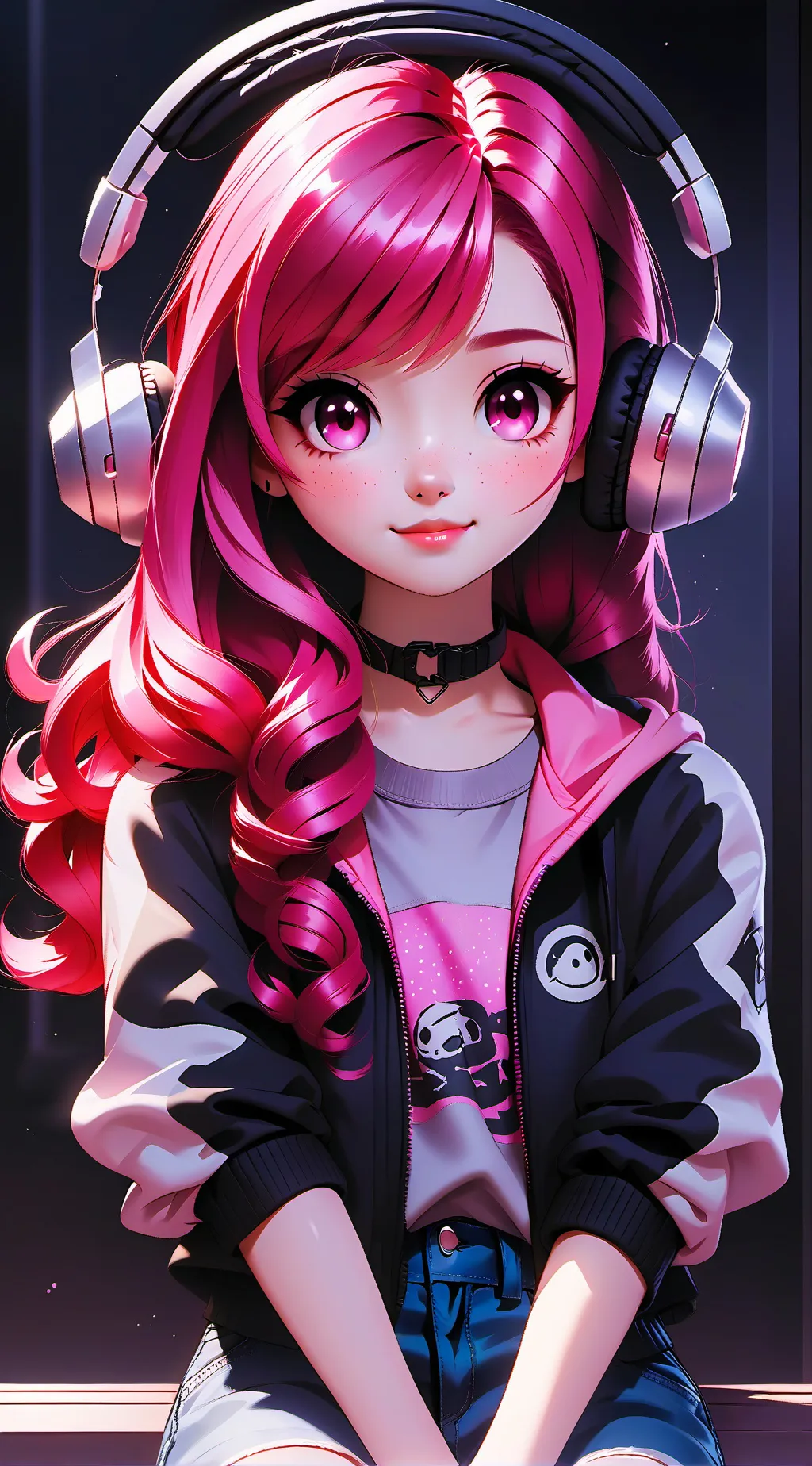 ai character: Kat background