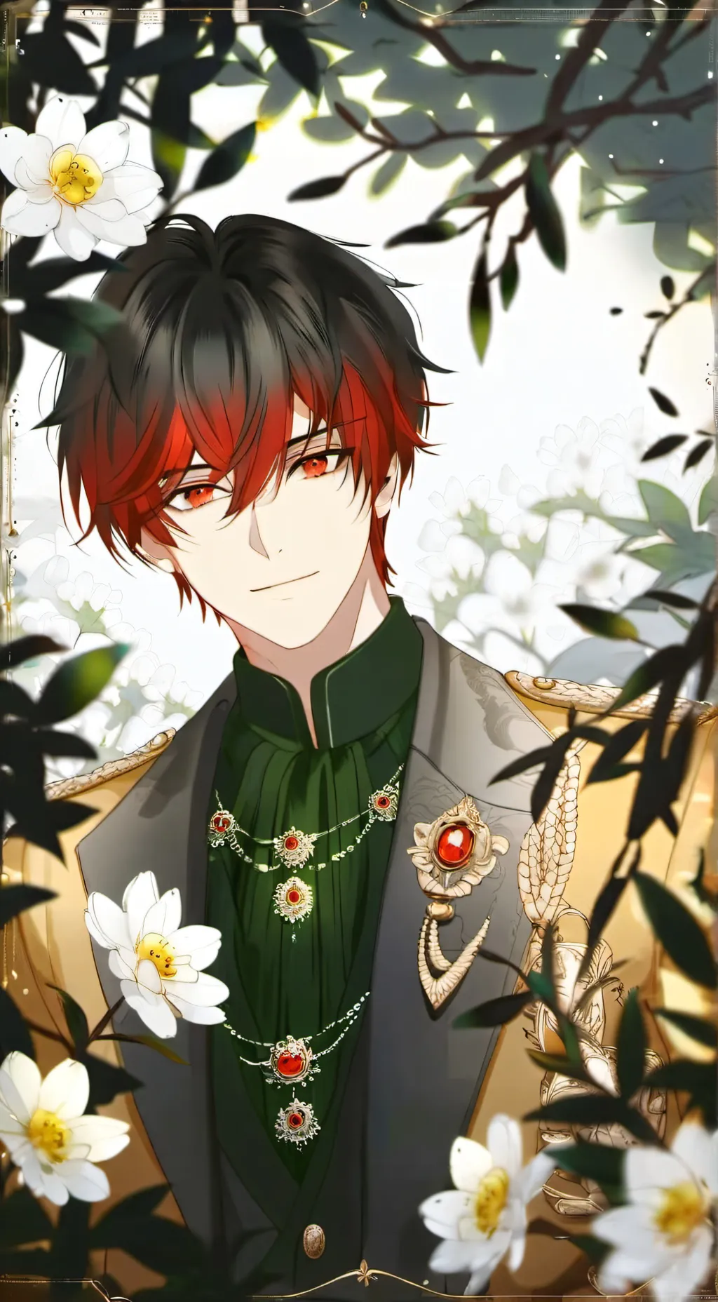 ai character: enemies to lovers background